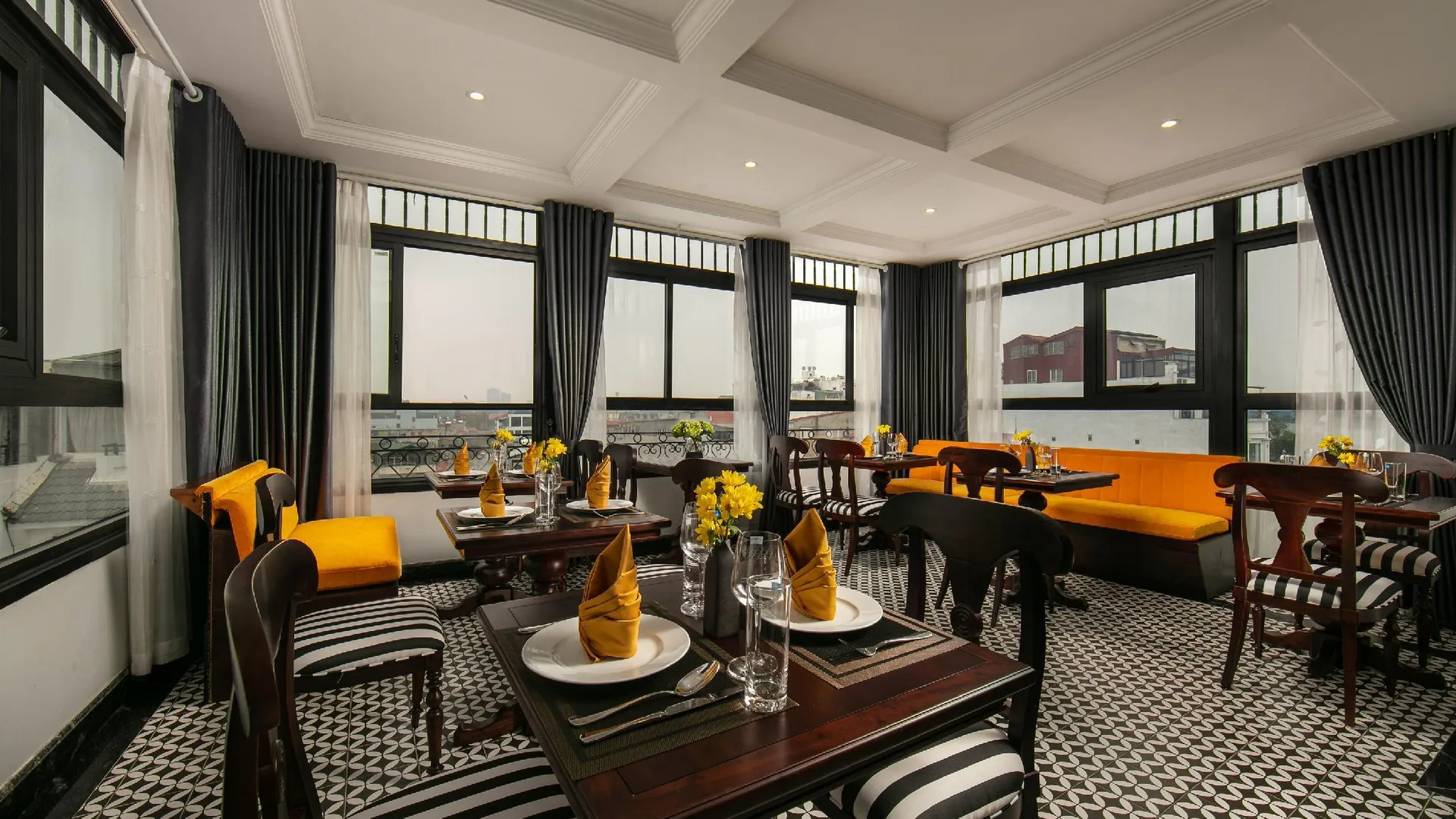 하노이 로맨티크 호텔 드 하노이 3성급 호텔 로비