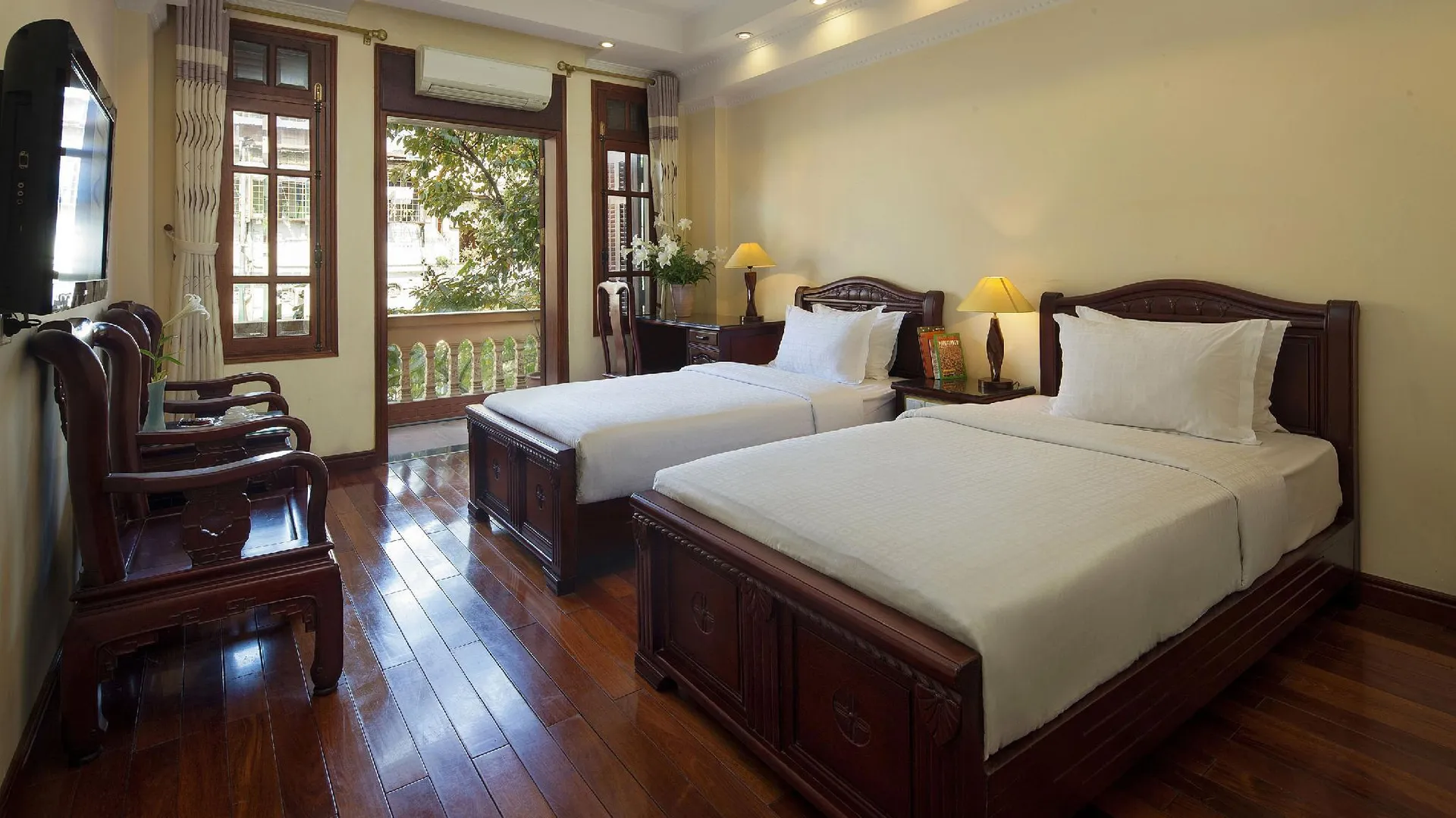 하노이 럭키 3 호텔 앤 트래블 3성급 호텔 전망