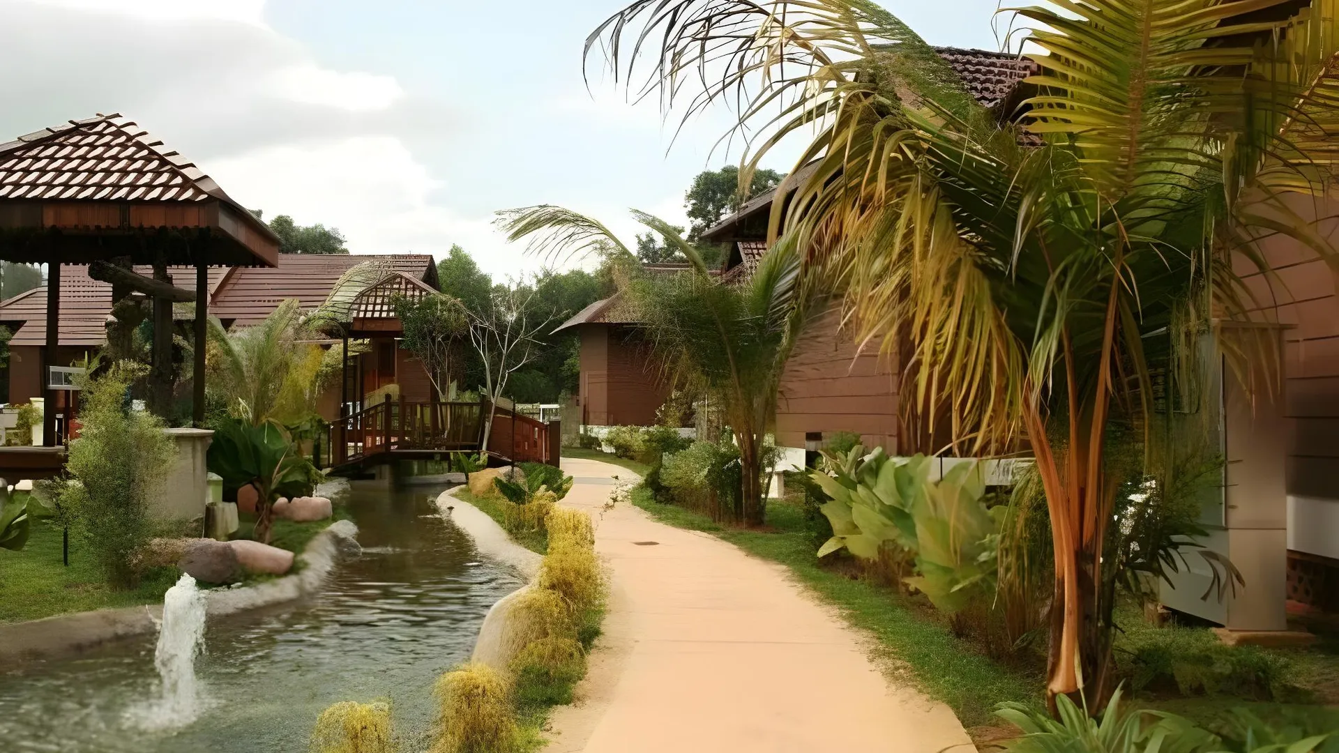 둥군 유렉 비치 리조트 3성급 호텔 레스토랑