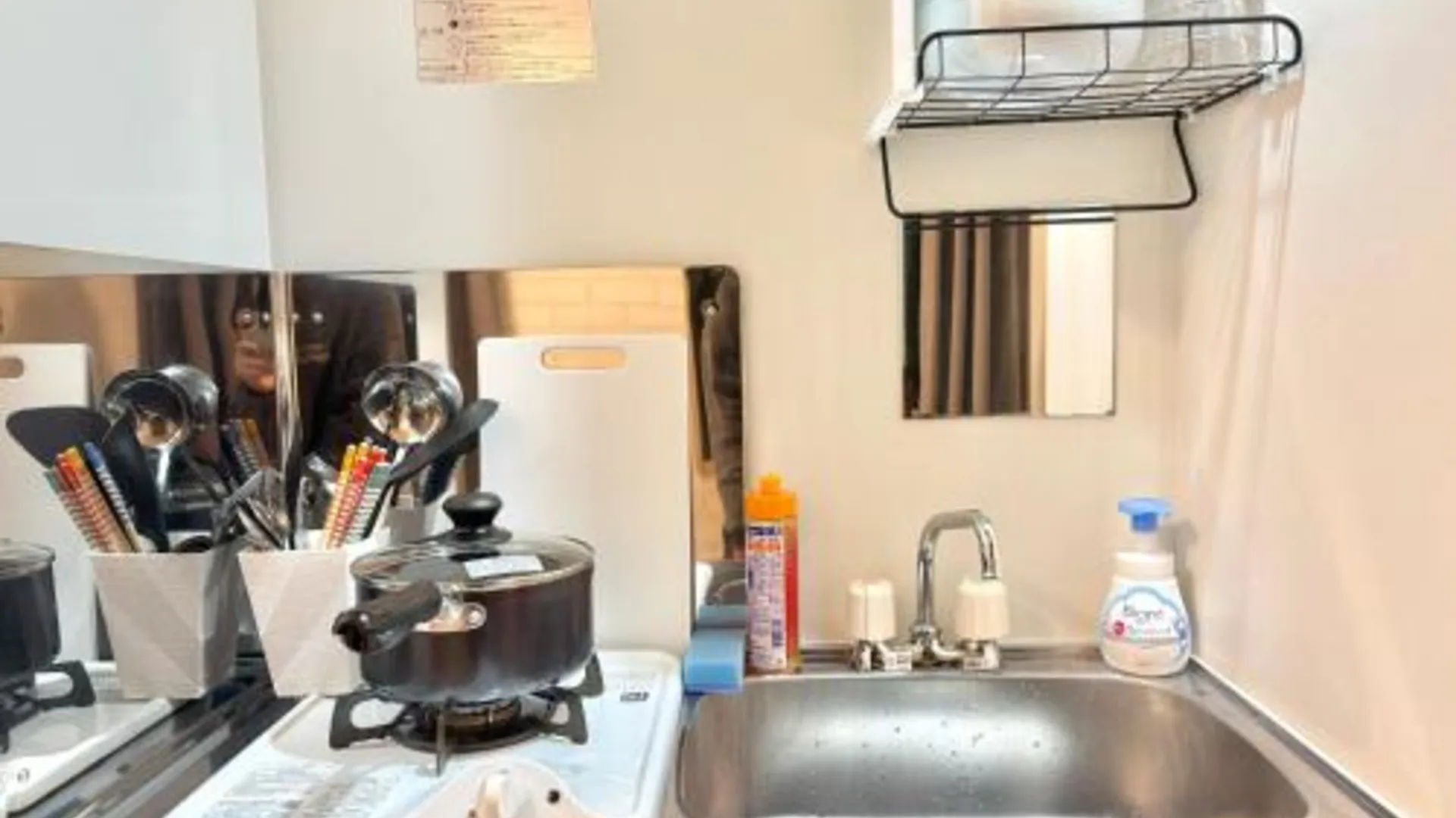 도쿄 / 동경 西早稲田駅&高田馬場駅b01 2성급 싱글룸 레스토랑