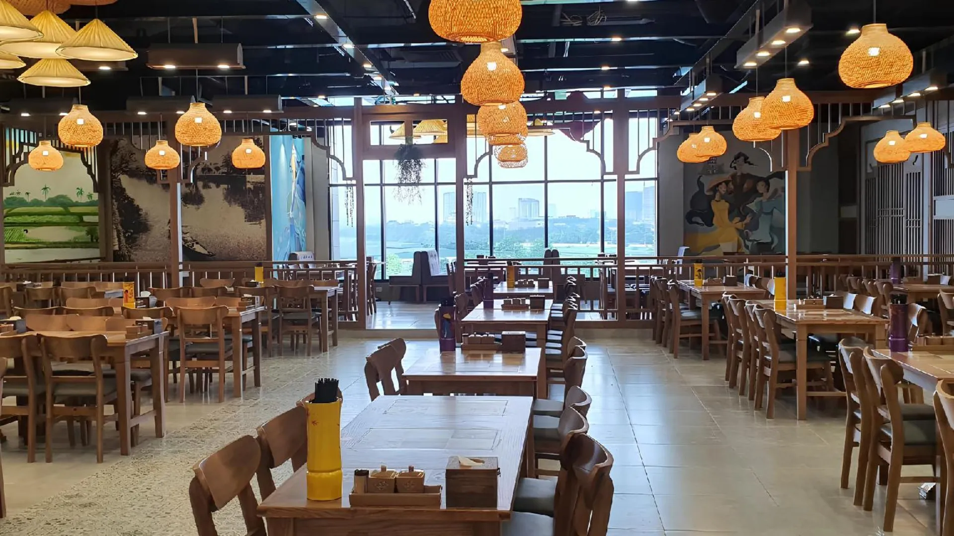 하노이 빈홈즈 스카이레이크 - 페리아 홈즈 5성급 게스트하우스 레스토랑