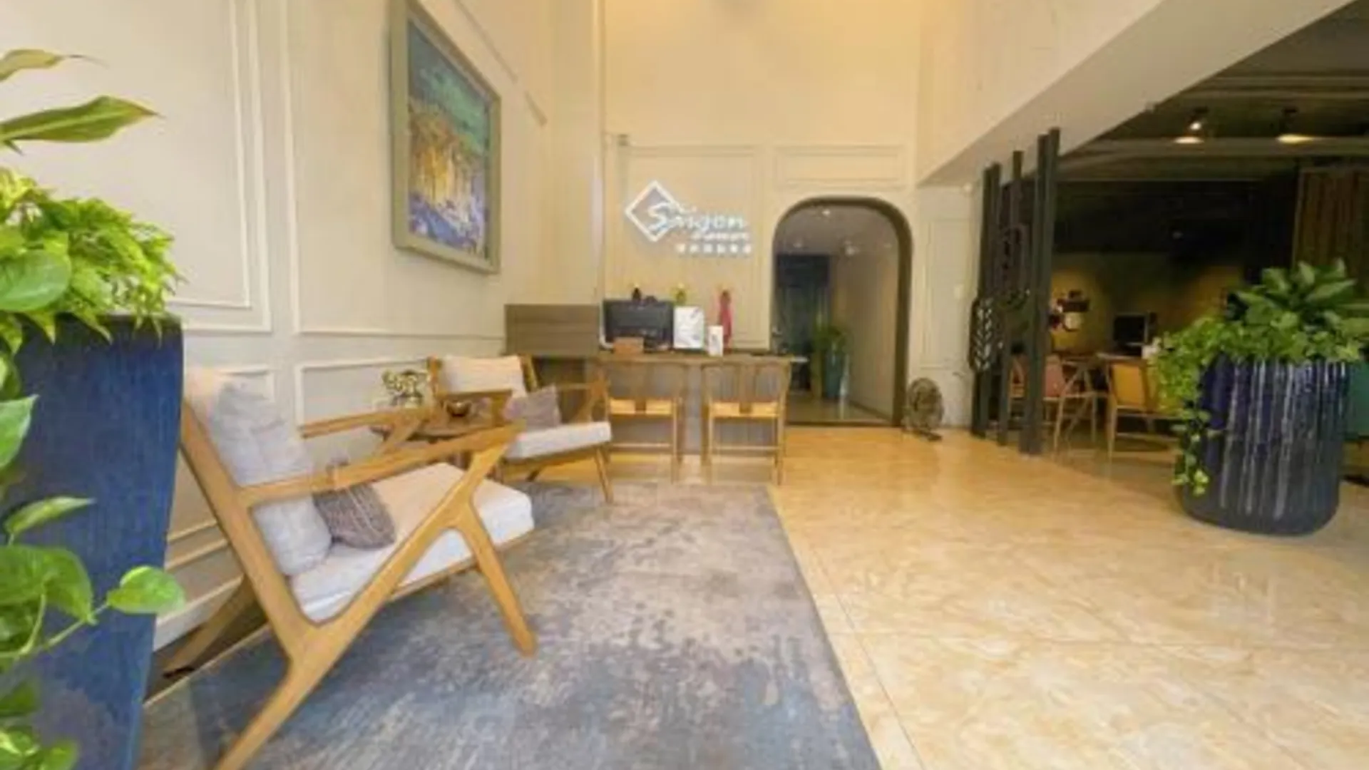 호치민 사이공 가든 호텔 3성급 호텔 레스토랑