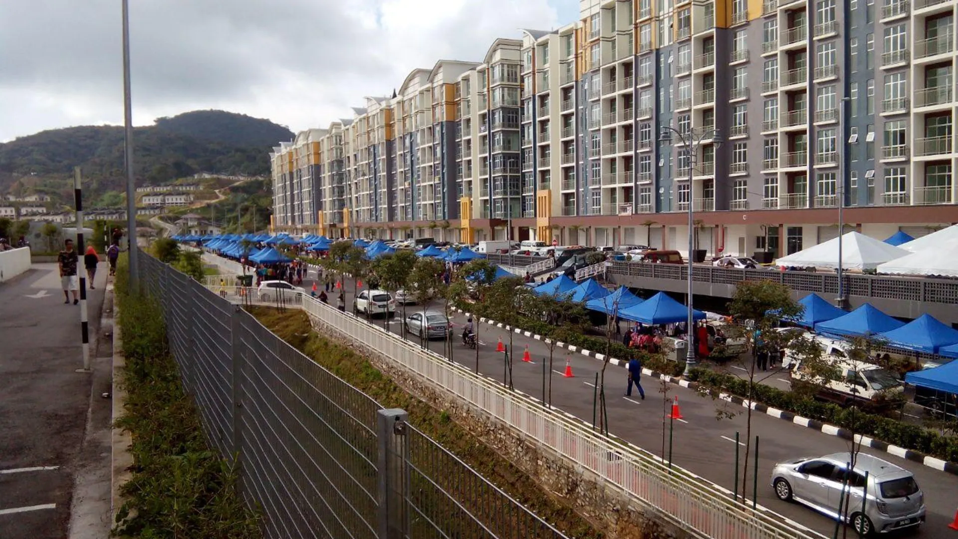 카메론 하일랜즈 타나 라타의 아파트먼트 (116m², 침실 3개, 프라이빗 욕실 4개) 2성급 싱글룸 로비