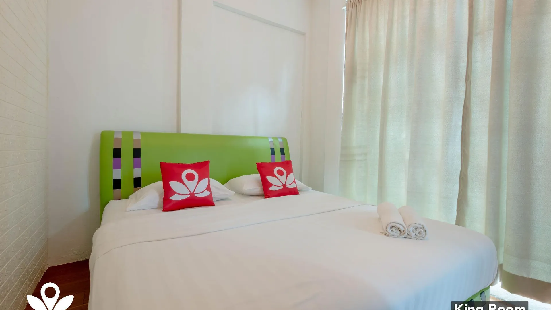 셈포르나 젠 룸 아일랜드 백패커스 3성급 호텔 스위트룸