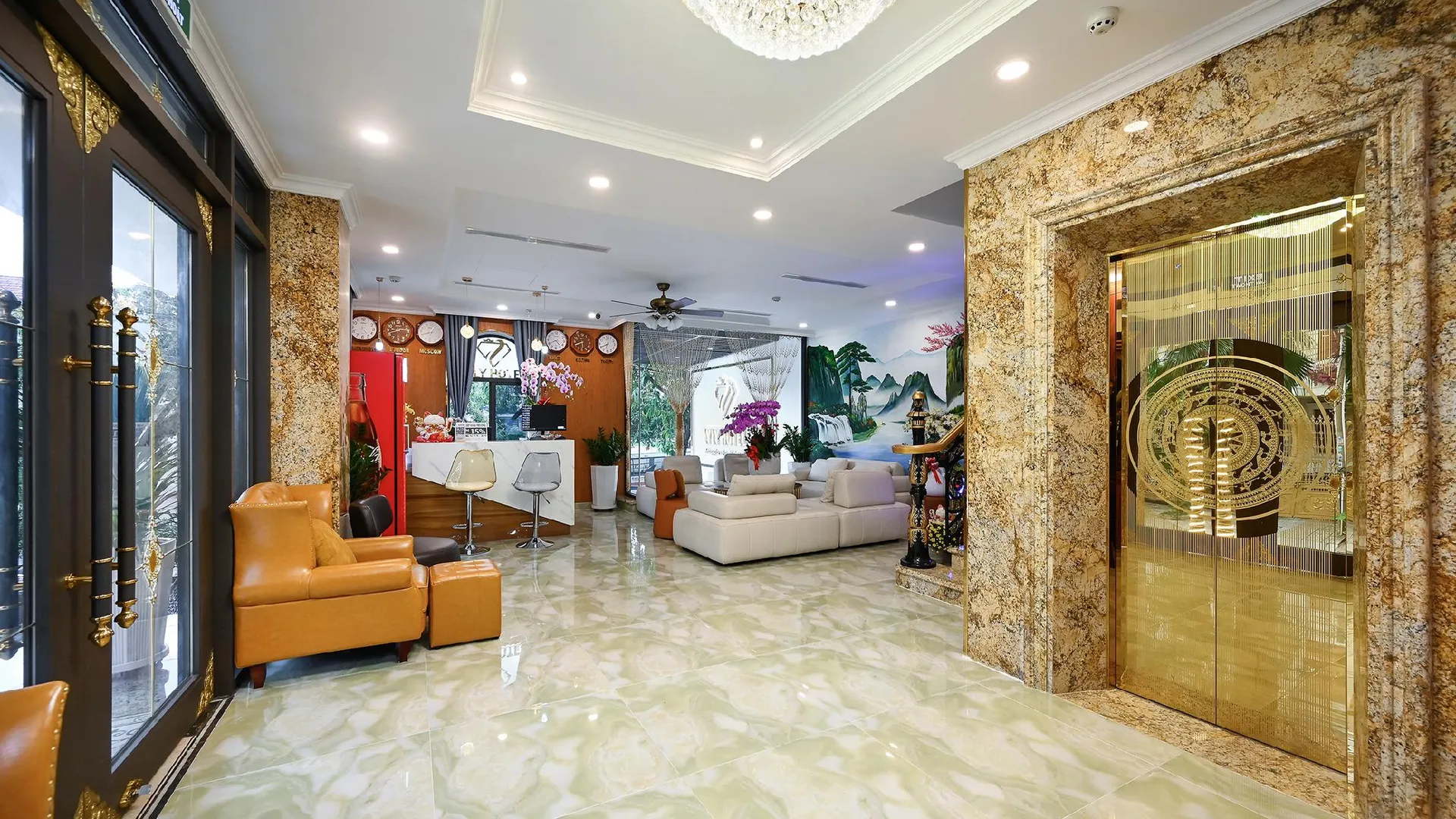 호치민 리리 럭셔리 호텔 4성급 호텔 외관