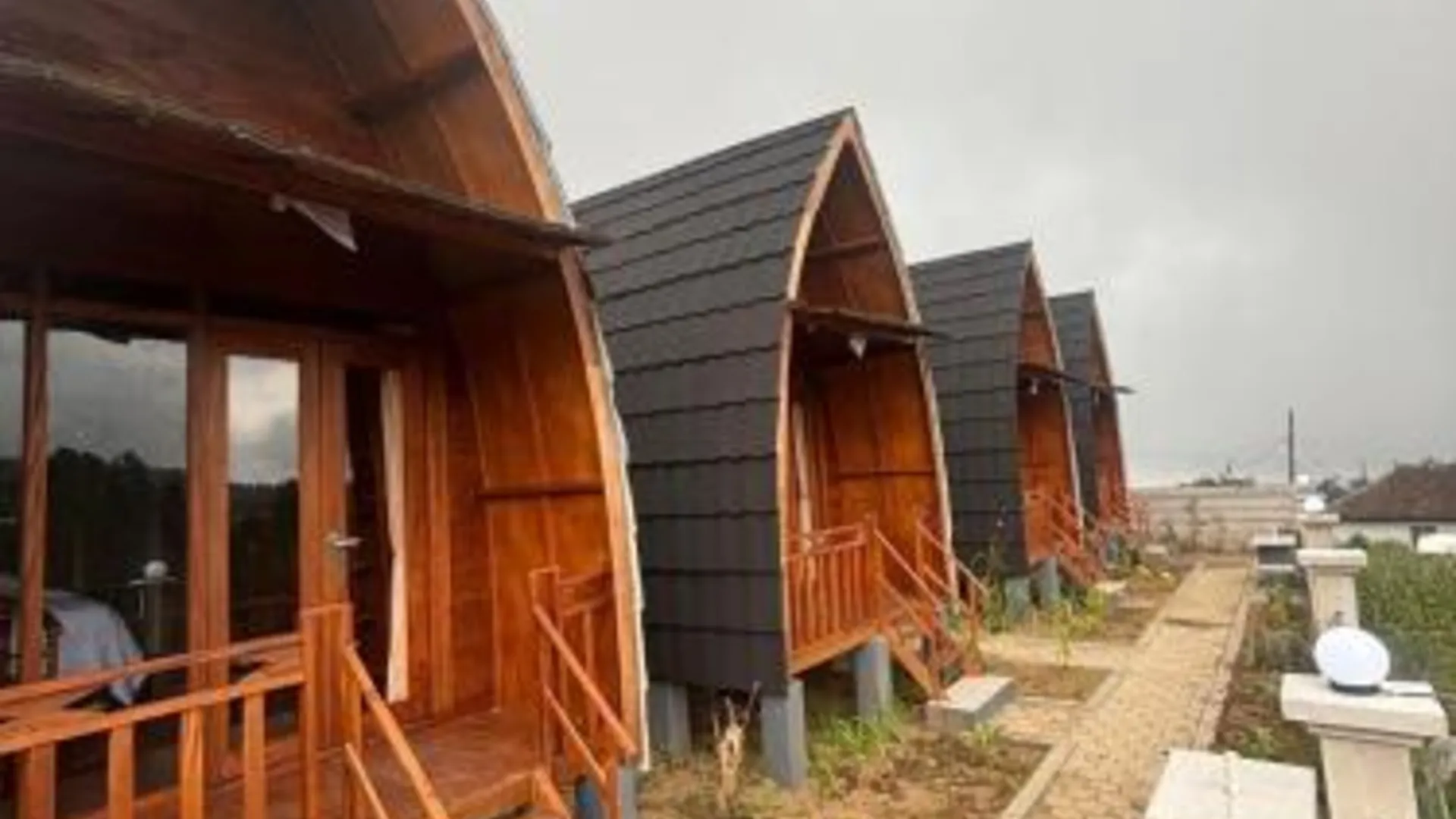 발리 Pondok Kebun Sayur 호텔 레스토랑