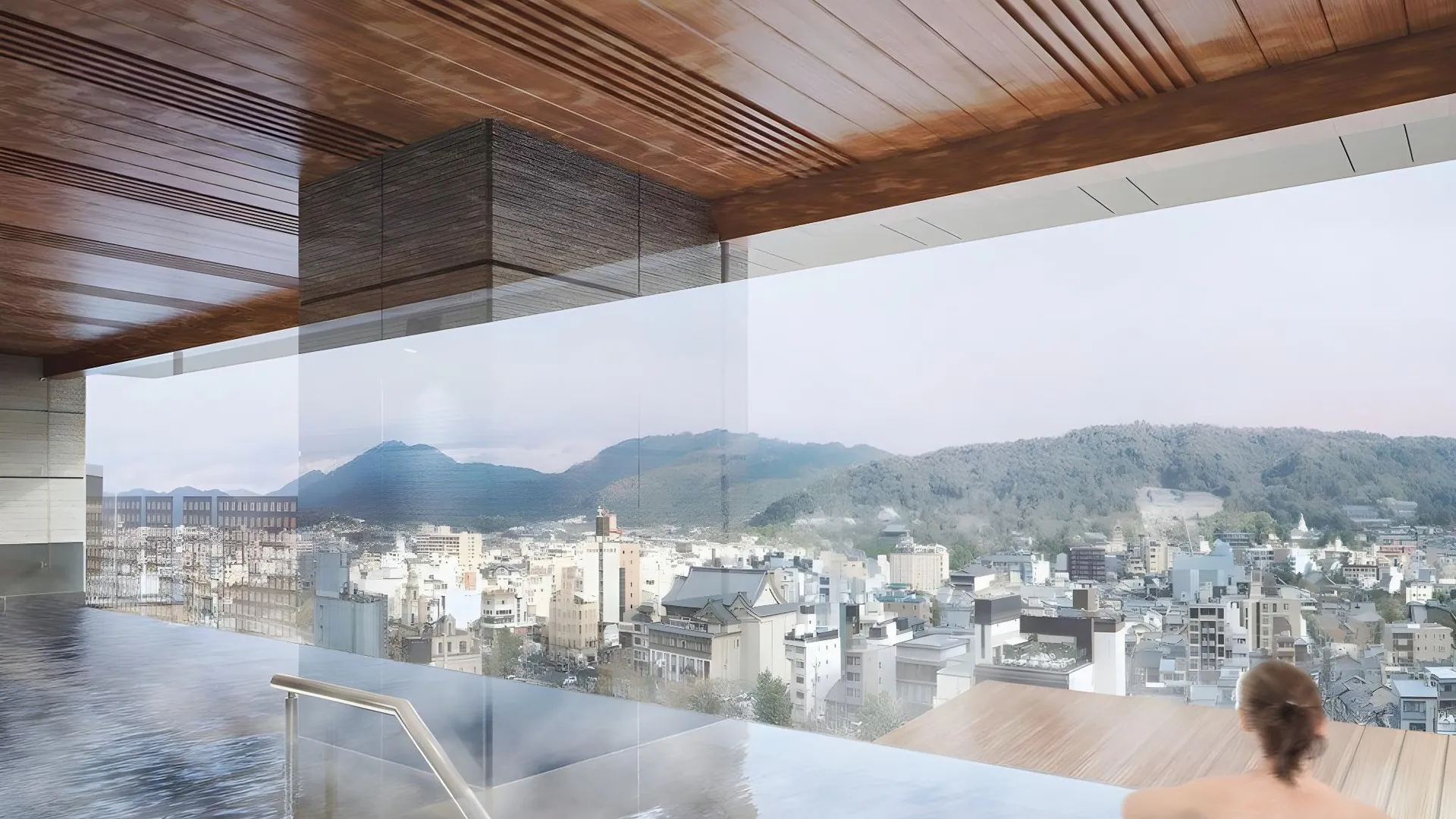 교토 Sora Niwa Terrace Kyoto 4성급 호텔 전망