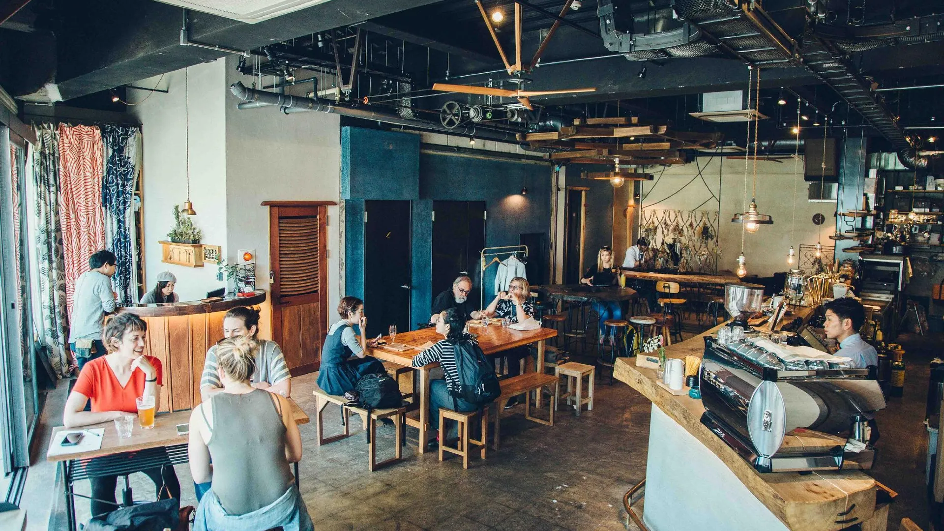 교토 렌 교토 가와라마치 호스텔 카페 앤 바 1성급 호텔 객실