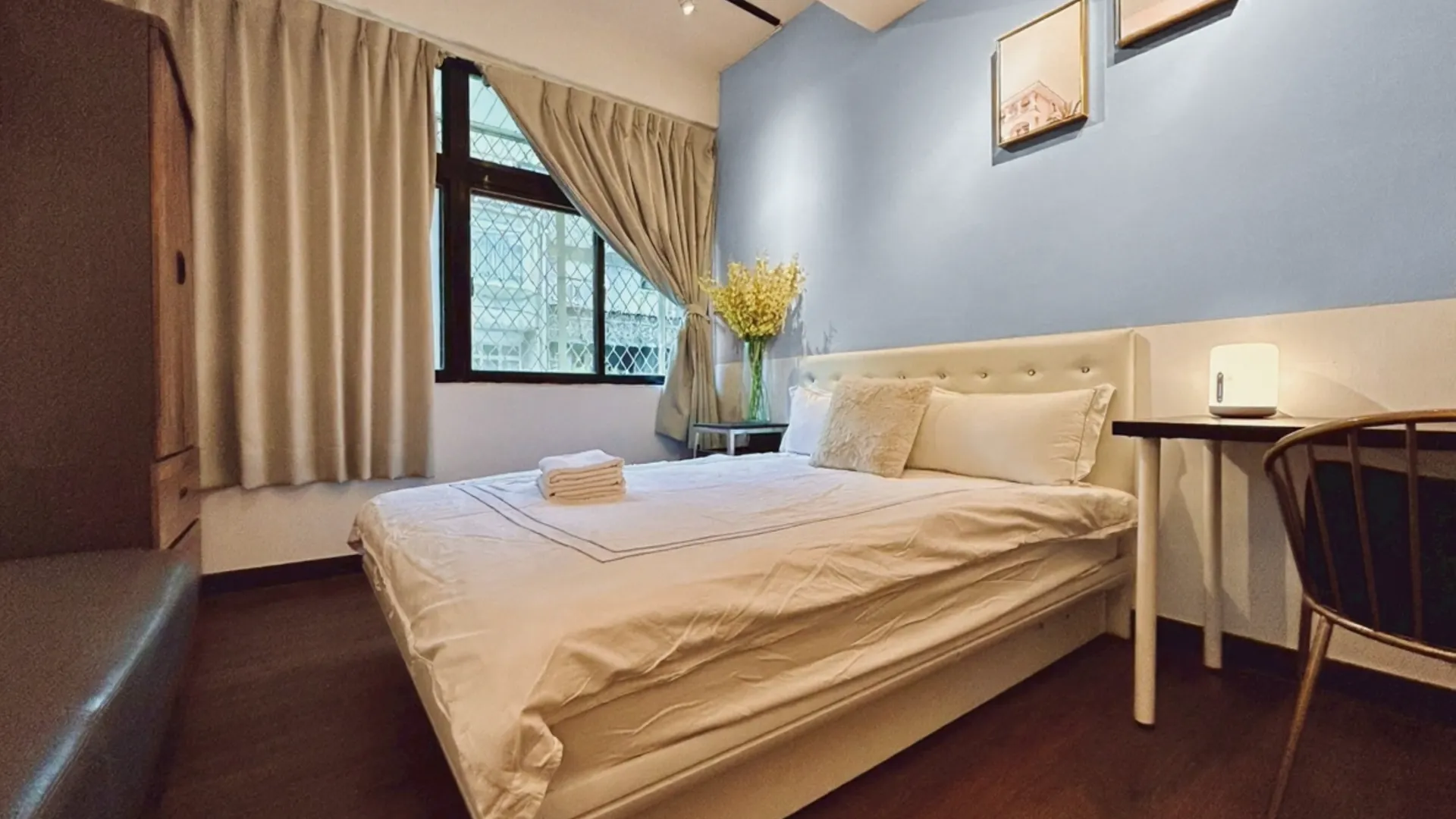 타이베이 다안 구의 아파트먼트 (100m², 침실 3개, 프라이빗 욕실 1개) 2성급 싱글룸 레스토랑