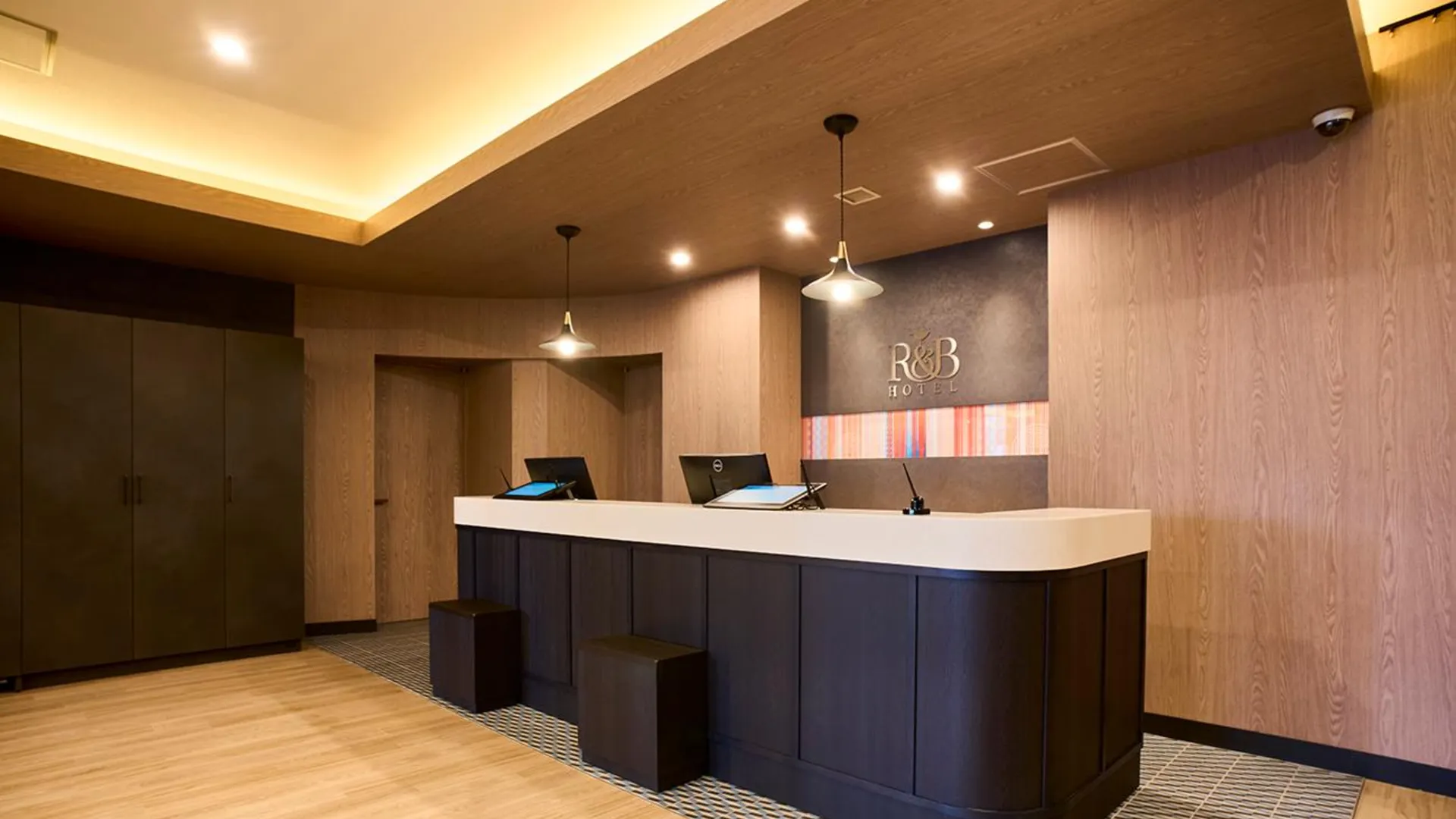 오사카 워싱턴 R&B 호텔 우메다히가시 2성급 호텔 로비