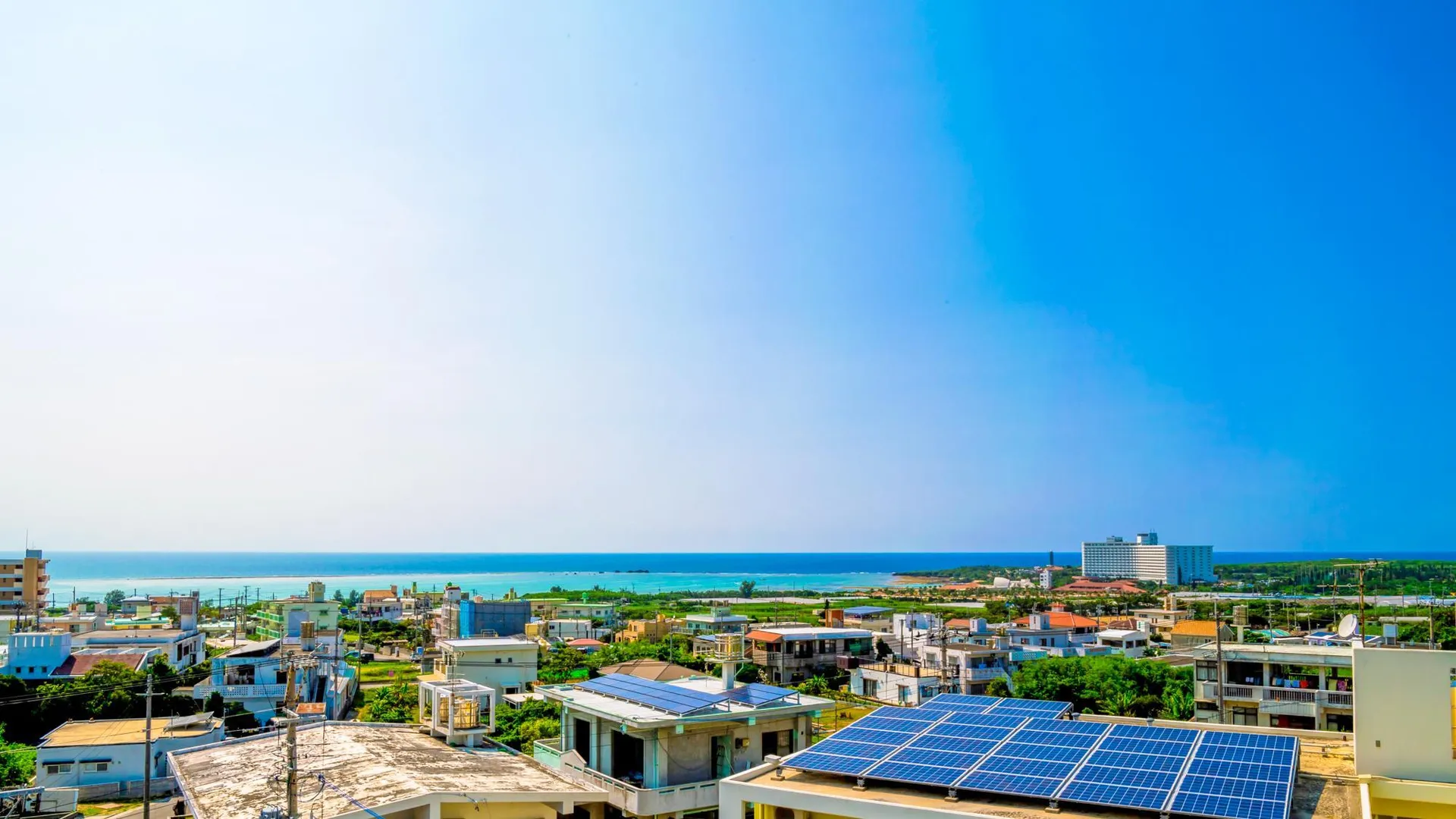 오키나와 본섬 호텔 선셋 잔파 3성급 호텔 전망