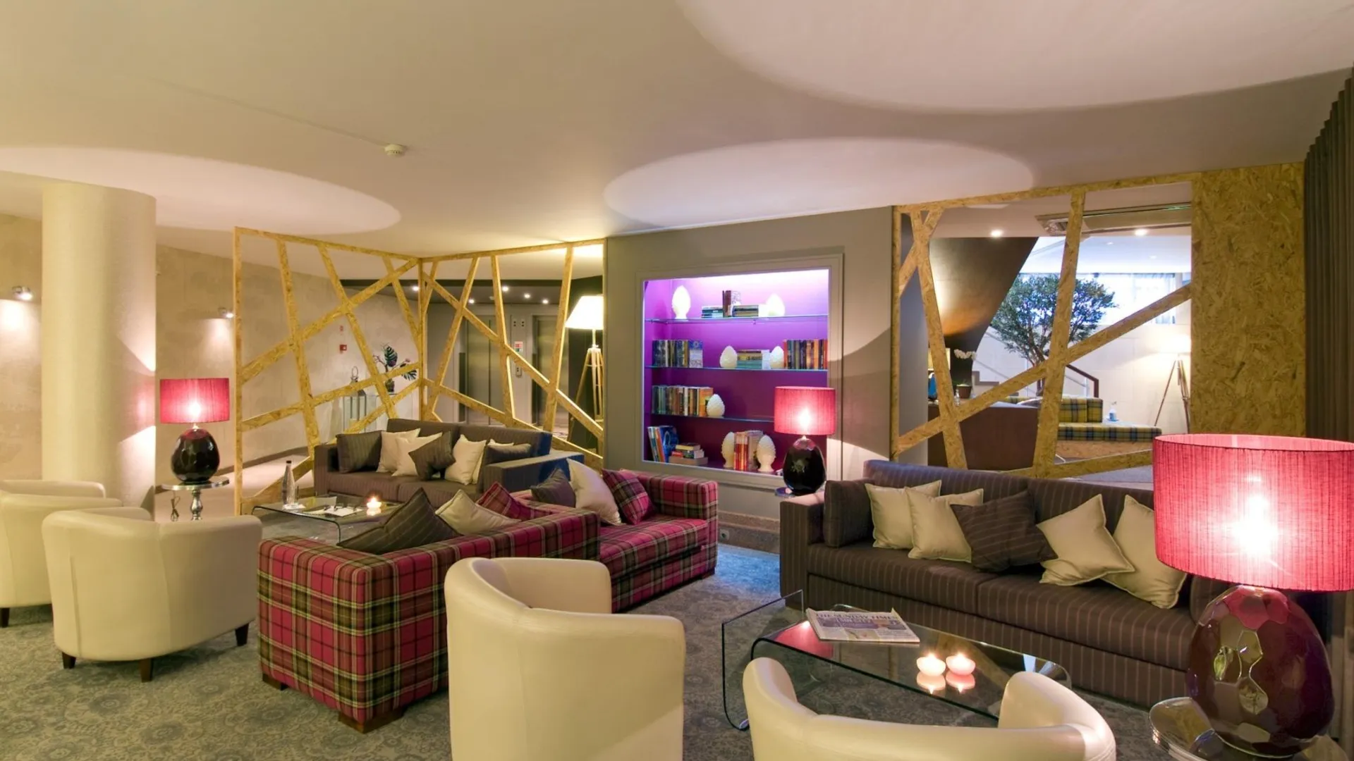 파티마 Hotel Estrela De Fatima 4성급 호텔 로비