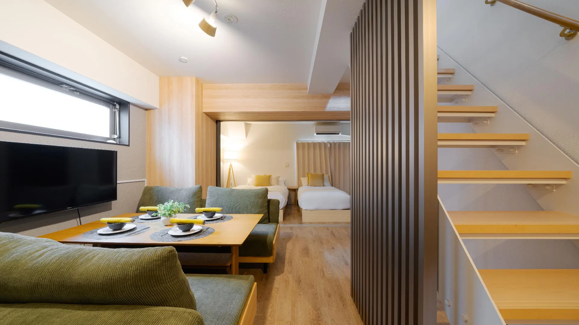 오사카 타쿠토 스테이 사카이스지-혼마치 3성급 호텔 객실