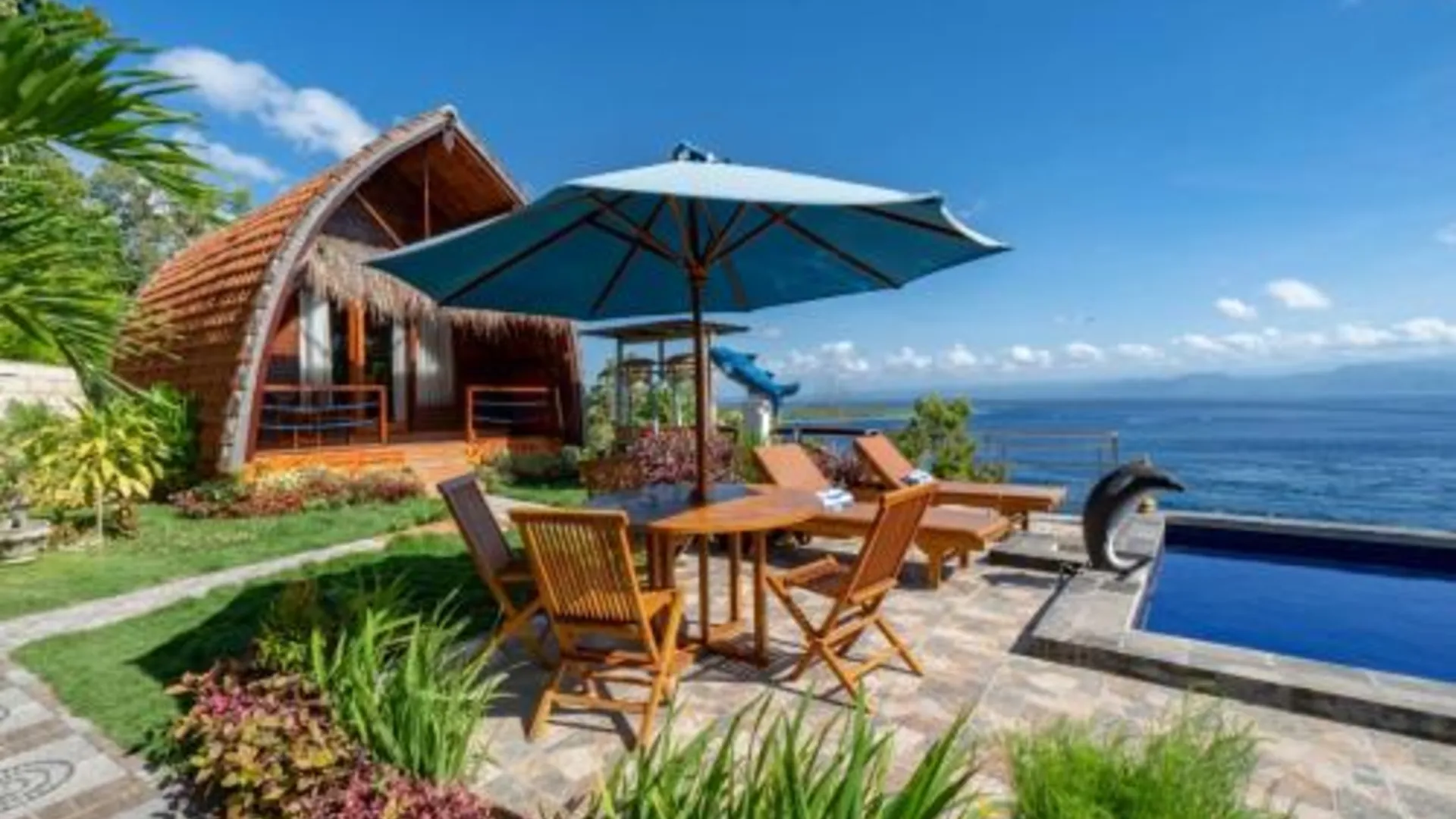 발리 순디 오션 방갈로 바이 ABM 4성급 게스트하우스 수영장