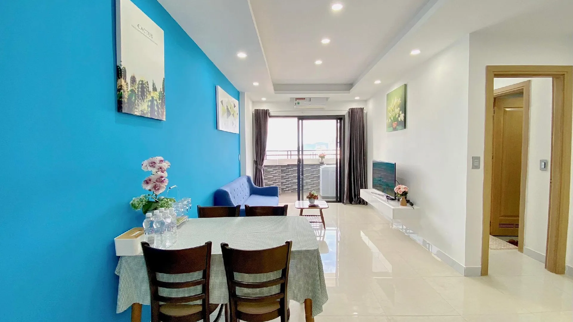 다낭 프억 미의 아파트먼트 (70m², 침실 2개, 프라이빗 욕실 2개) 5성급 게스트하우스 스위트룸