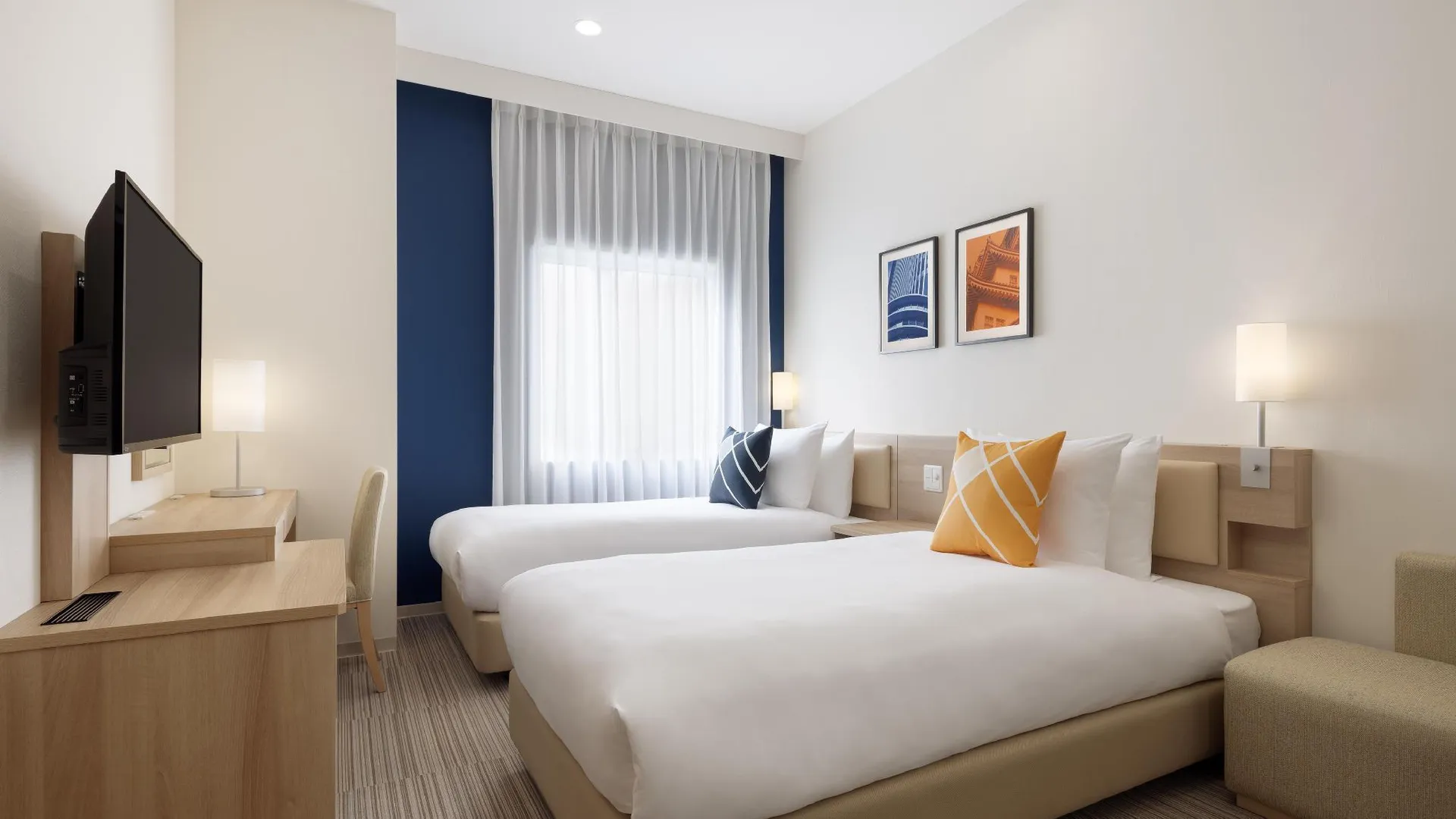 오사카 포 포인츠 플렉스 바이 쉐라톤 오사카 기타하마 3성급 호텔 스위트룸