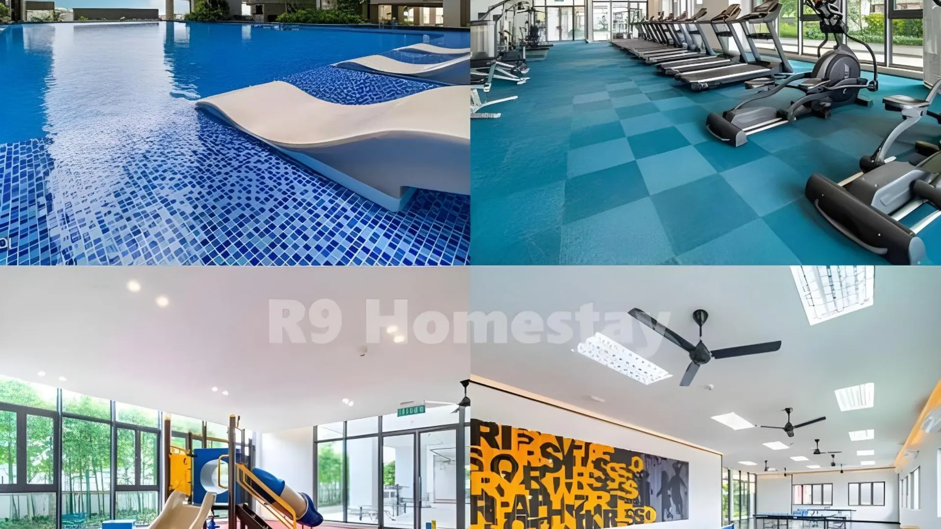 조호바루 / 조호르바루 조호바루의 프라이빗 하우스 (100m², 침실 3개, 프라이빗 욕실 2개) 2성급 싱글룸 수영장