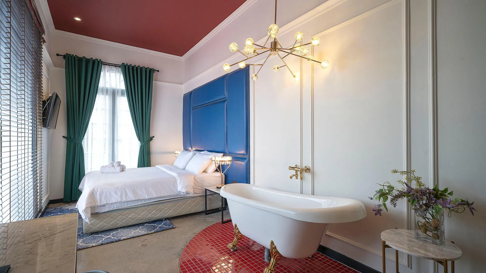 호치민 호텔 르 자르댕 쎄크레 사이공 호텔 스위트룸