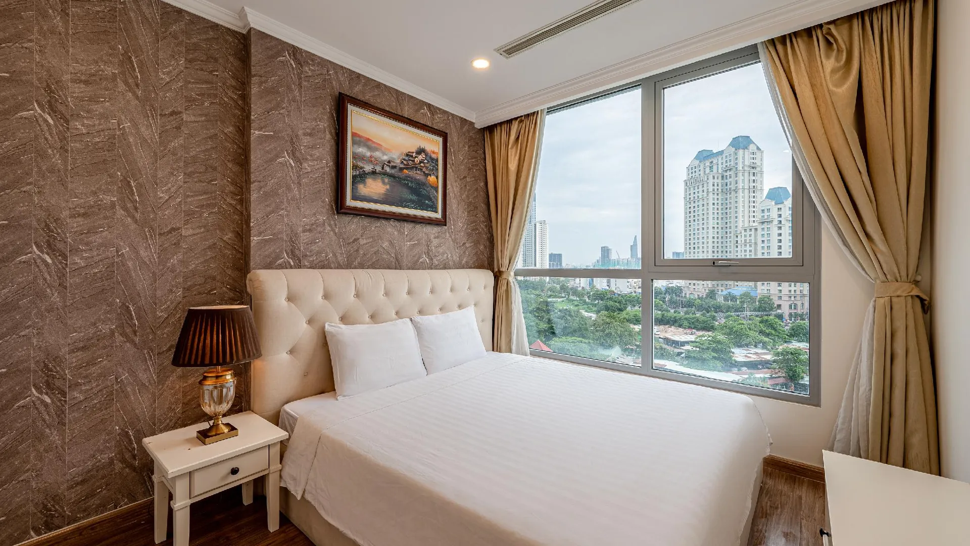 호치민 빈탄의 아파트먼트 (55m², 침실 1개, 프라이빗 욕실 1개) 4성급 싱글룸 스위트룸