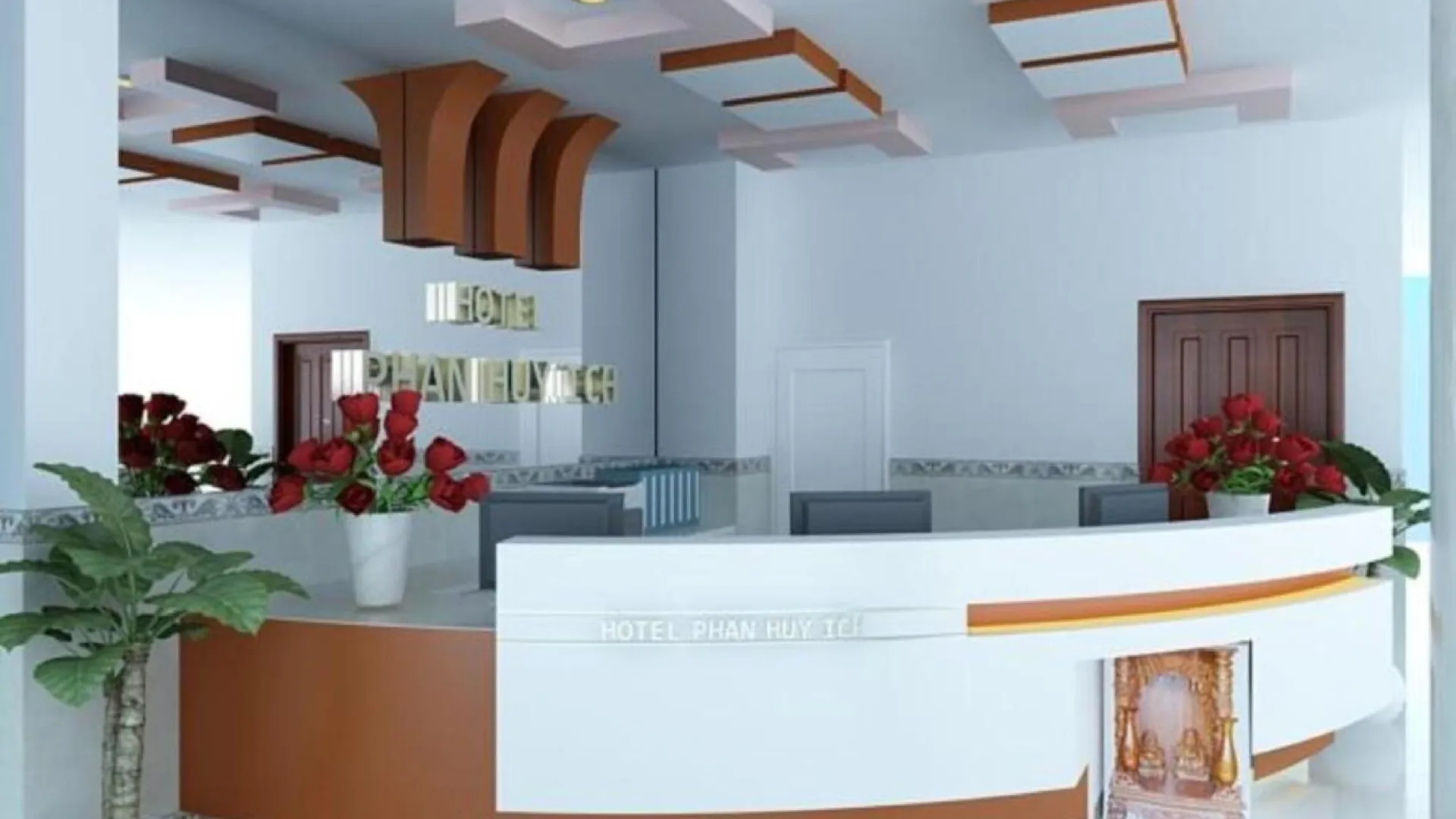 호치민 티엔 푸 2 호텔 2성급 호텔 로비