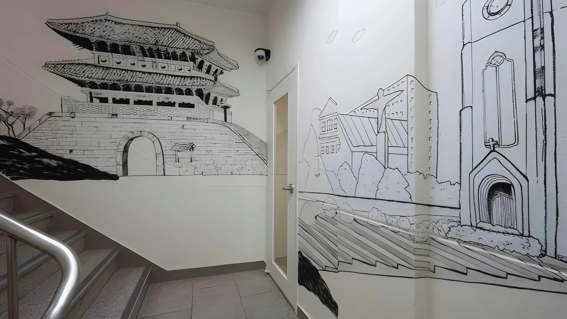 서울 K-게스트하우스 명동 1 1성급 호텔 레스토랑