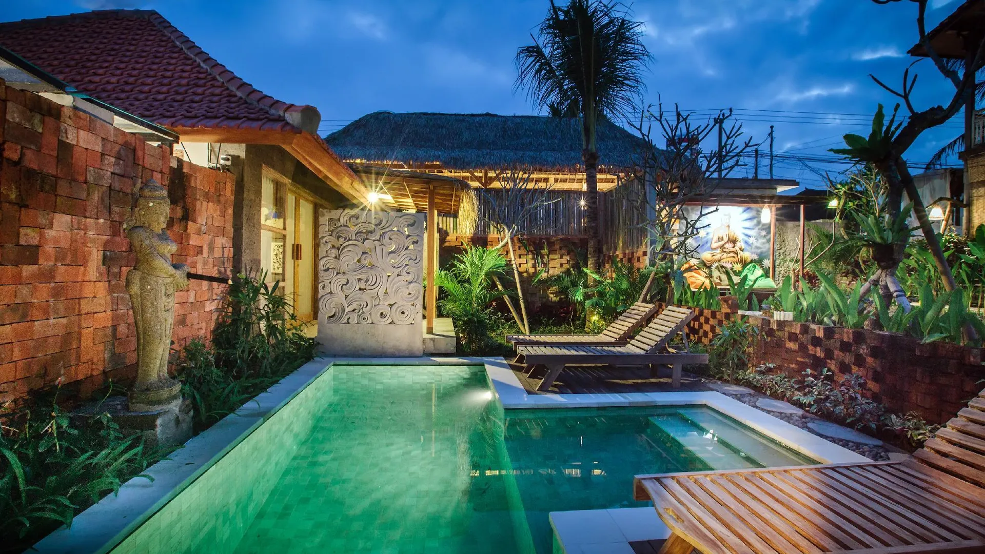 발리 비제 스위트 빌라 4성급 호텔 객실