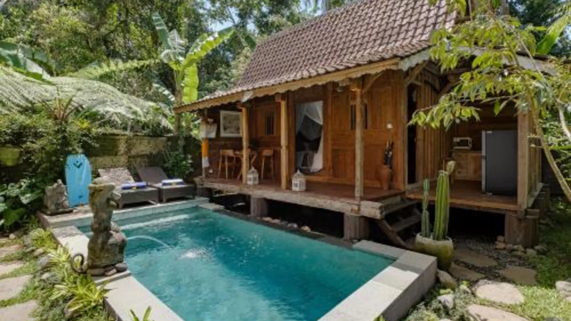 발리 Umah Hartley Ubud Villa 4성급 싱글룸 객실