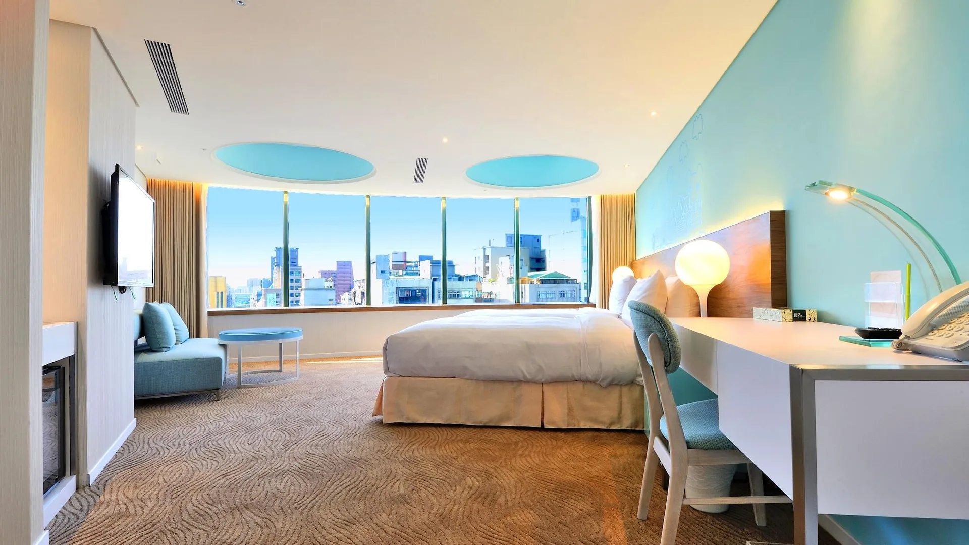 타이베이 그린 월드 중화 4성급 호텔 스위트룸