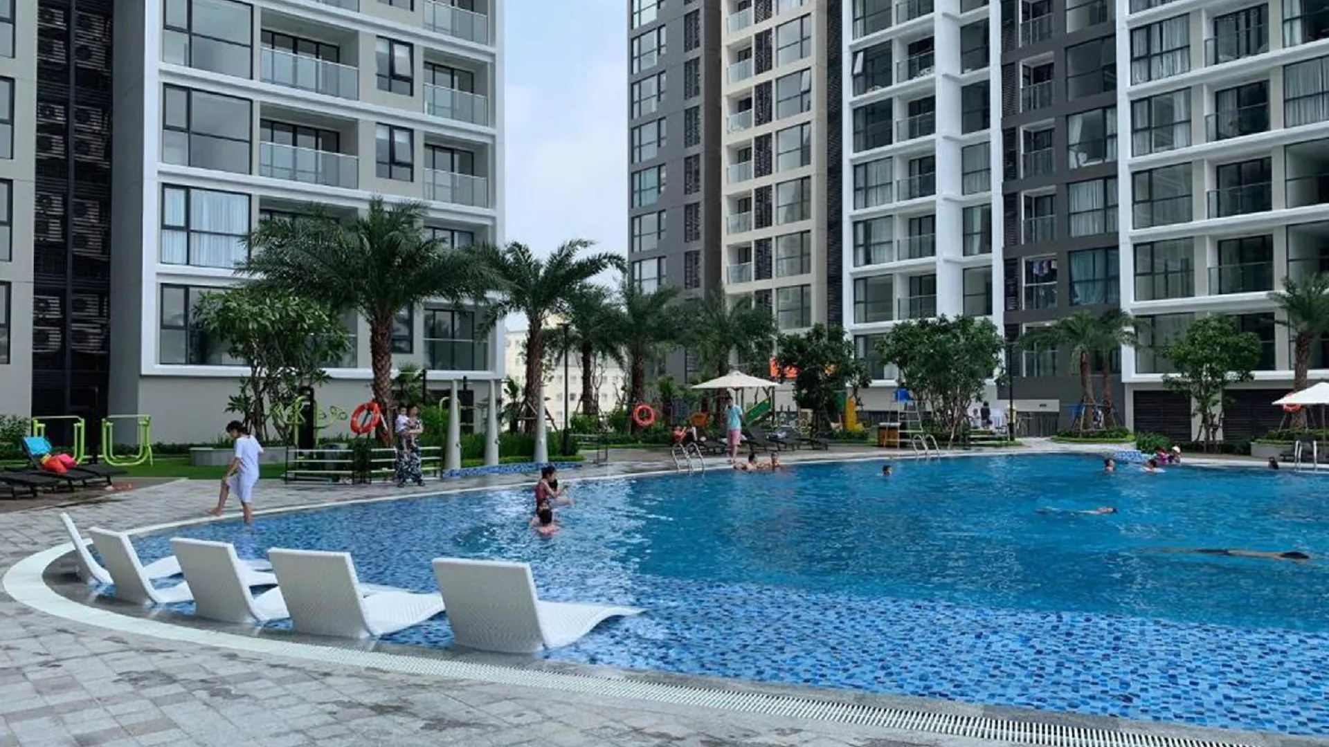 하노이 미딘의 아파트먼트 (72m², 침실 2개, 프라이빗 욕실 2개) 4성급 싱글룸 객실