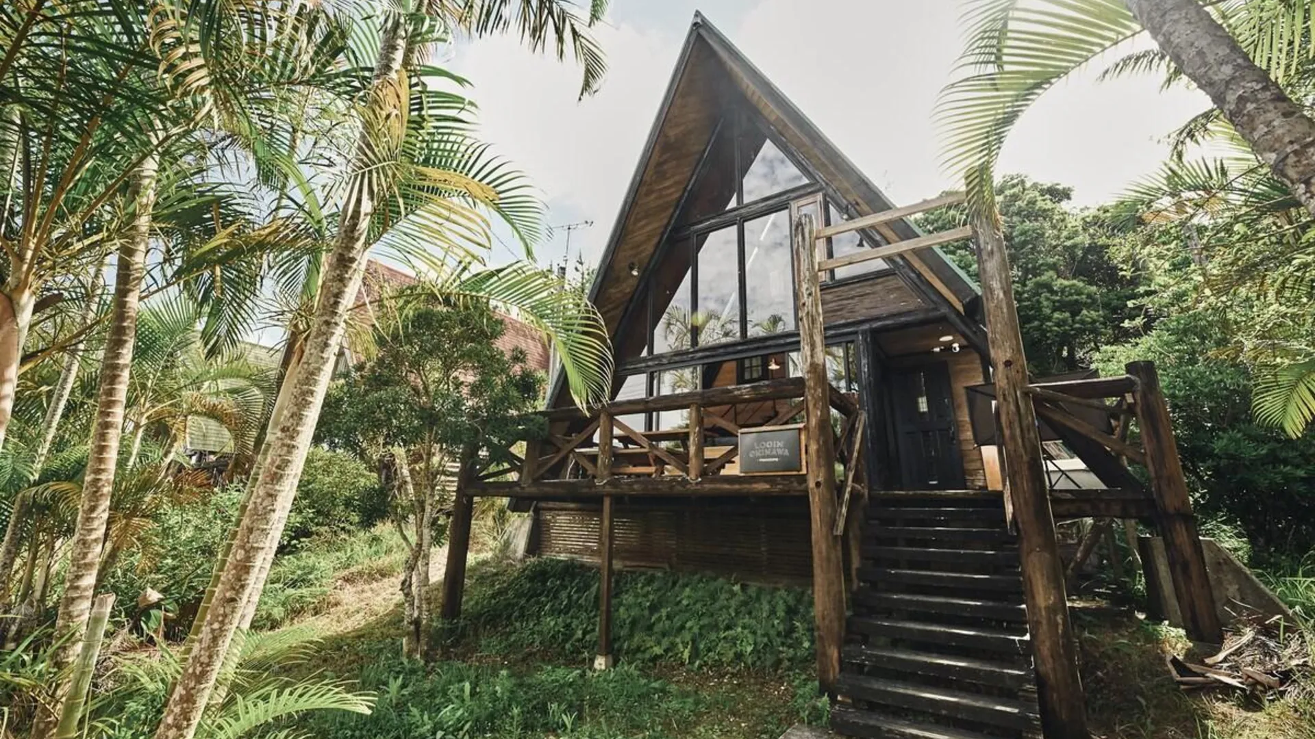 오키나와 본섬 기노자의 프라이빗 하우스 (m², 침실 3개, 프라이빗 욕실 1개) 1성급 게스트하우스 부대시설