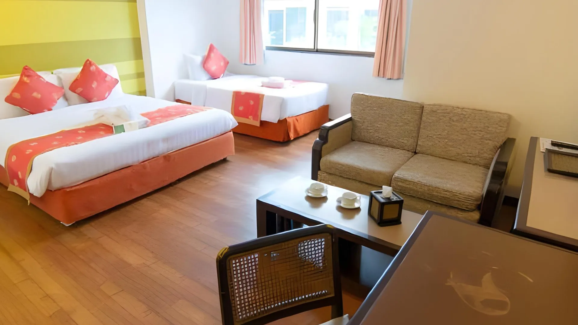 방콕 워라부리 수쿰윗 호텔  3성급 호텔 전망