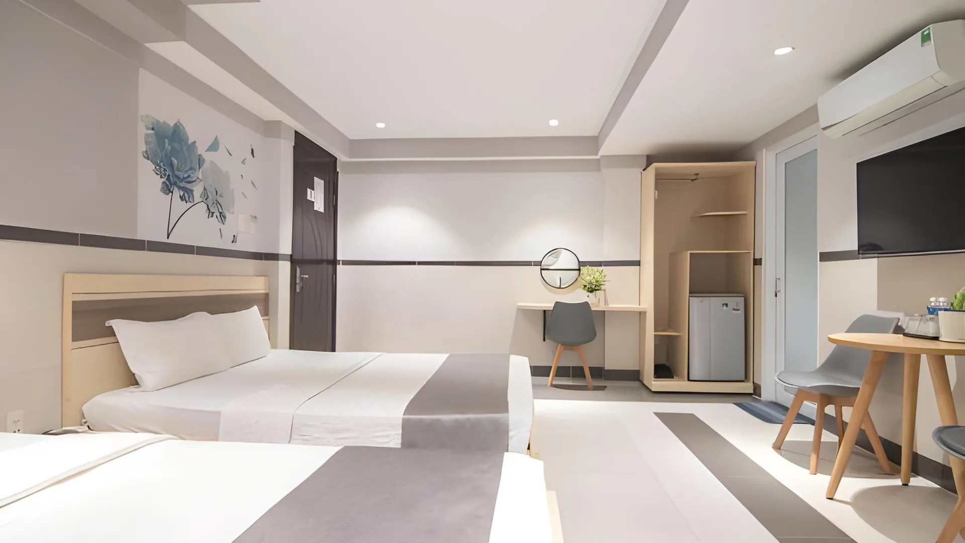 호치민 빈 빈 호텔 5 - 니어 롯데마트 D7 3성급 호텔 전망