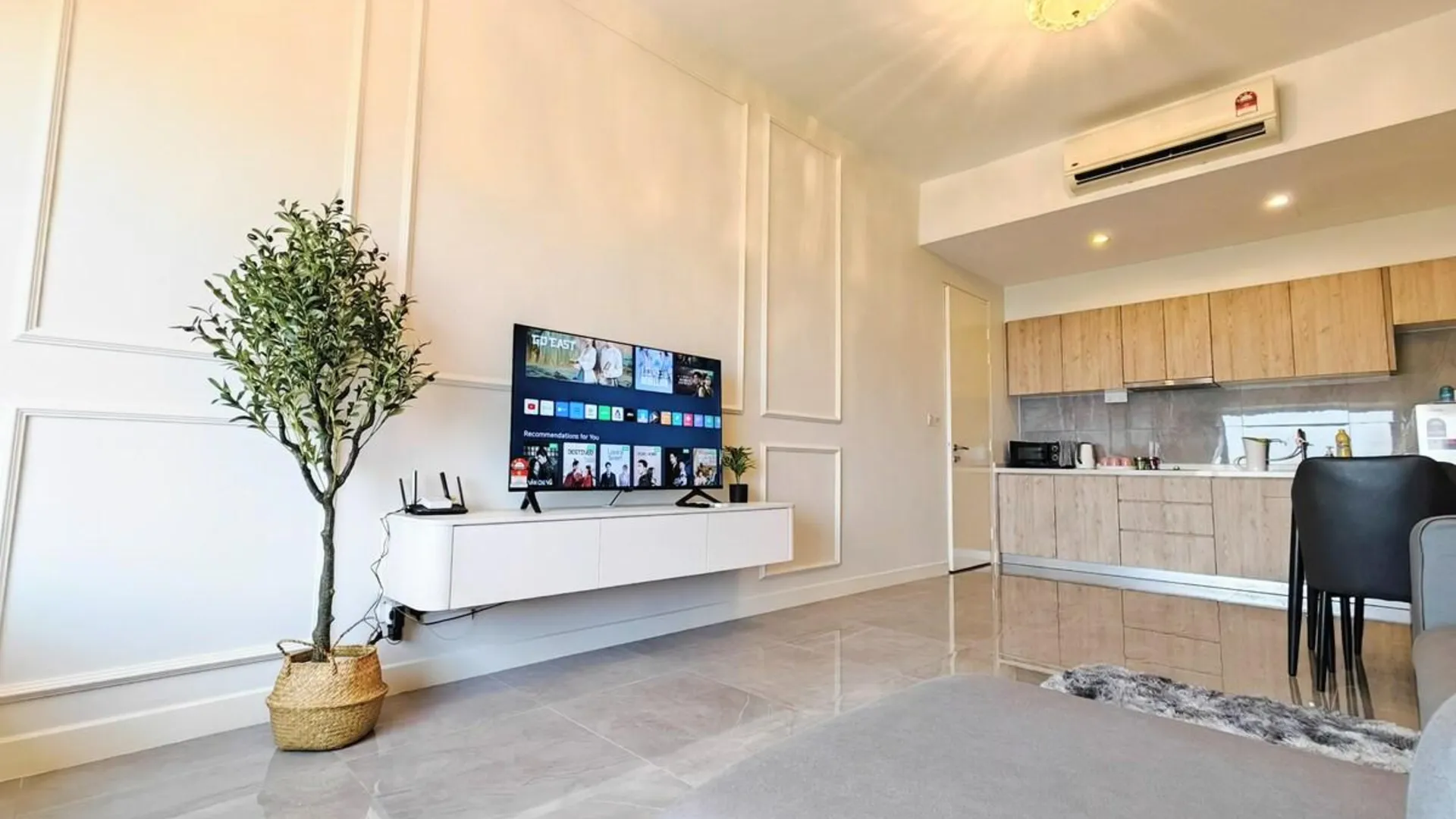 말라카 멜라카 라야의 아파트먼트 (80m², 침실 2개, 프라이빗 욕실 2개) 3성급 싱글룸 스위트룸