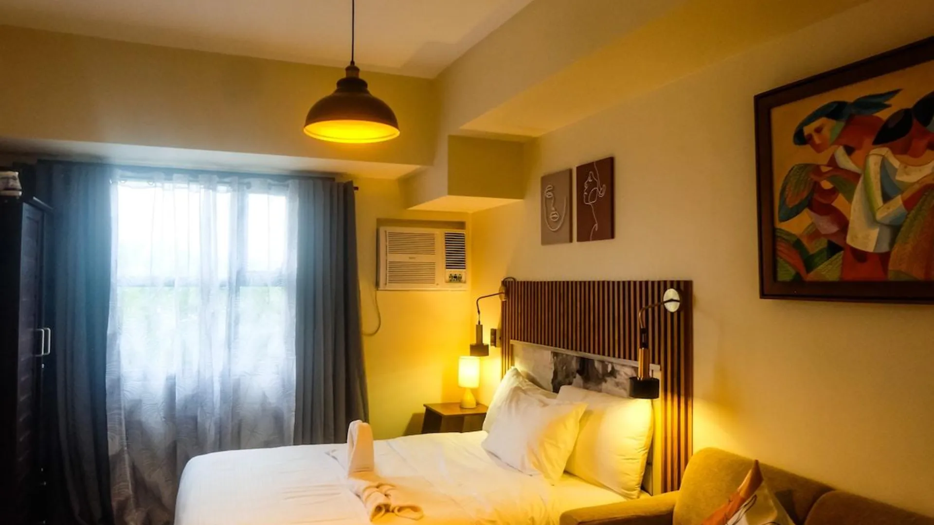 세부 푸엔테 오스메나의 프라이빗 하우스 (22m², 침실 1개, 프라이빗 욕실 1개) 4성급 게스트하우스 수영장