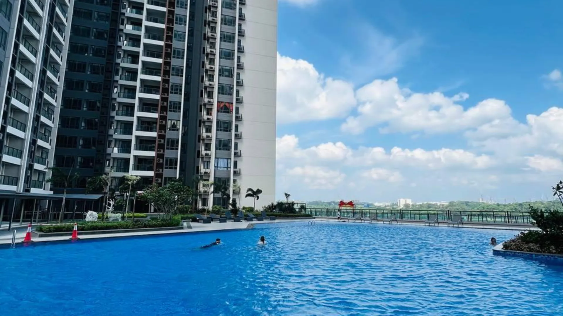 조호바루 / 조호르바루 조호바루의 아파트먼트 (70m², 침실 2개, 프라이빗 욕실 1개) 3성급 싱글룸 수영장