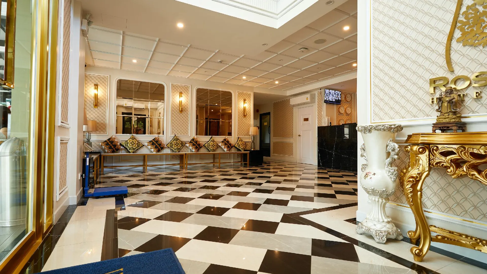 방콕 로즈 애플 호텔 3성급 호텔 로비