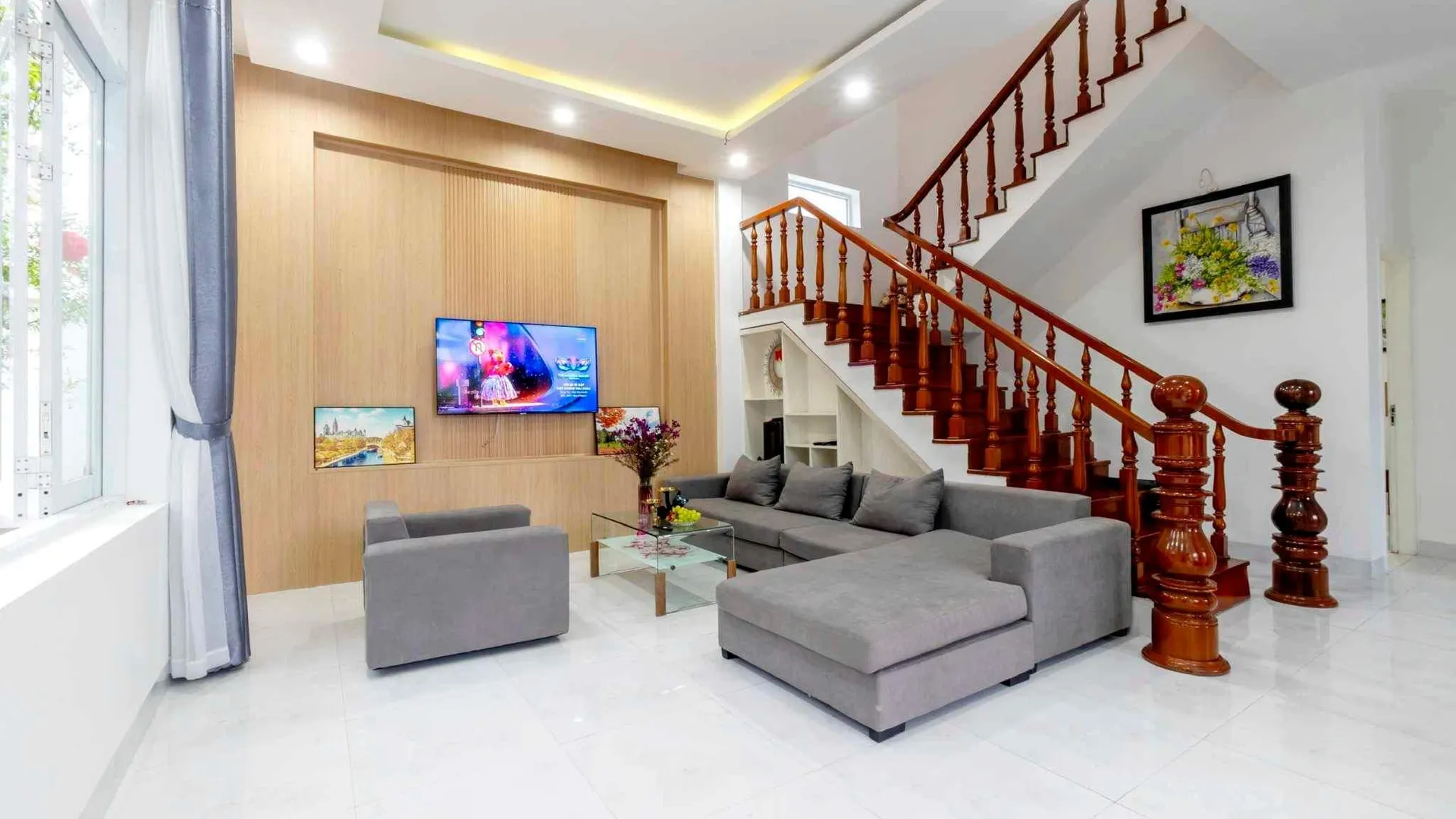 다낭 깜레의 빌라 (300m², 침실 1개, 프라이빗 욕실 1개) 4성급 싱글룸 로비