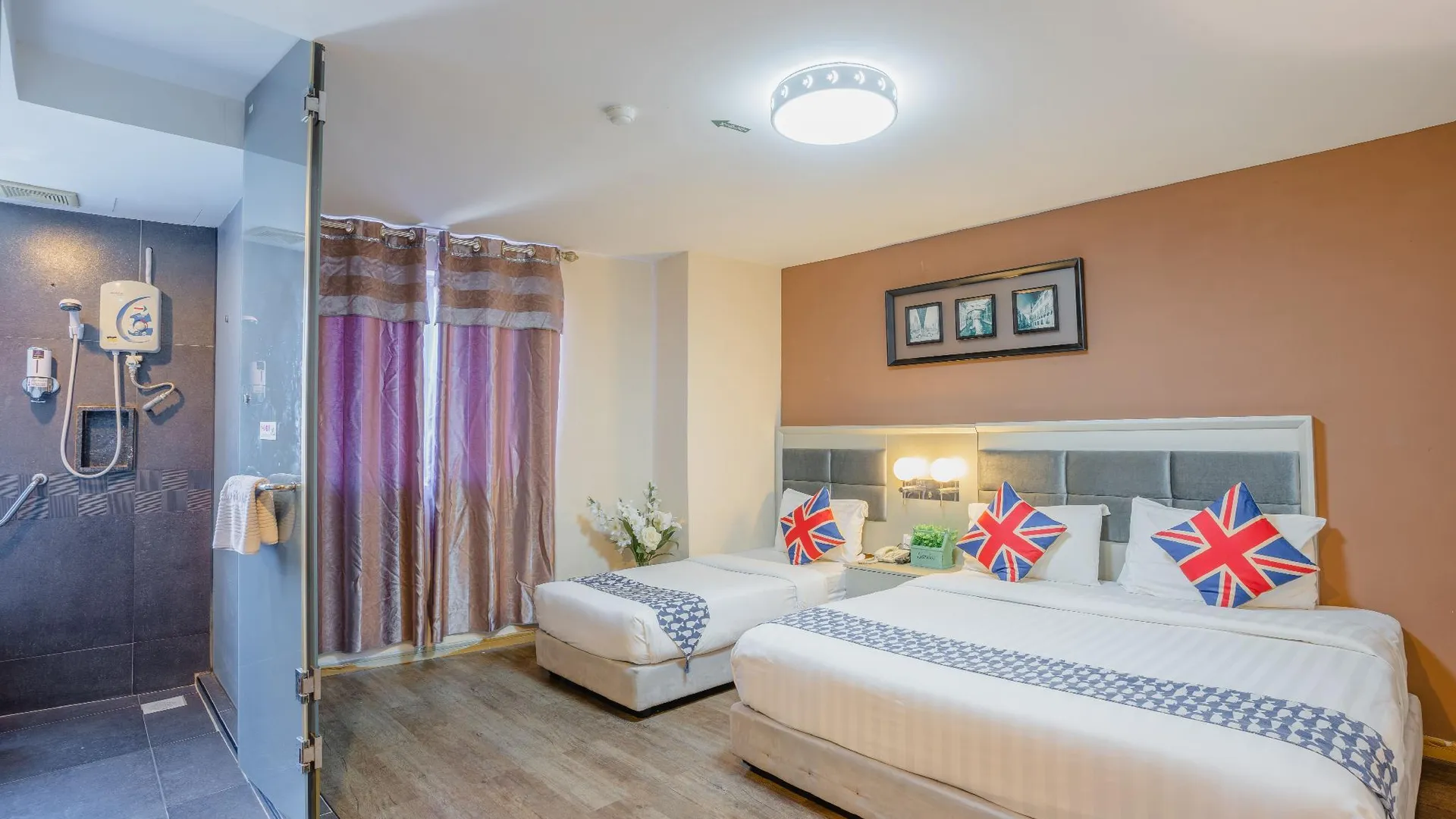 말라카 유로 리치 호텔 멜라카 2성급 호텔 전망