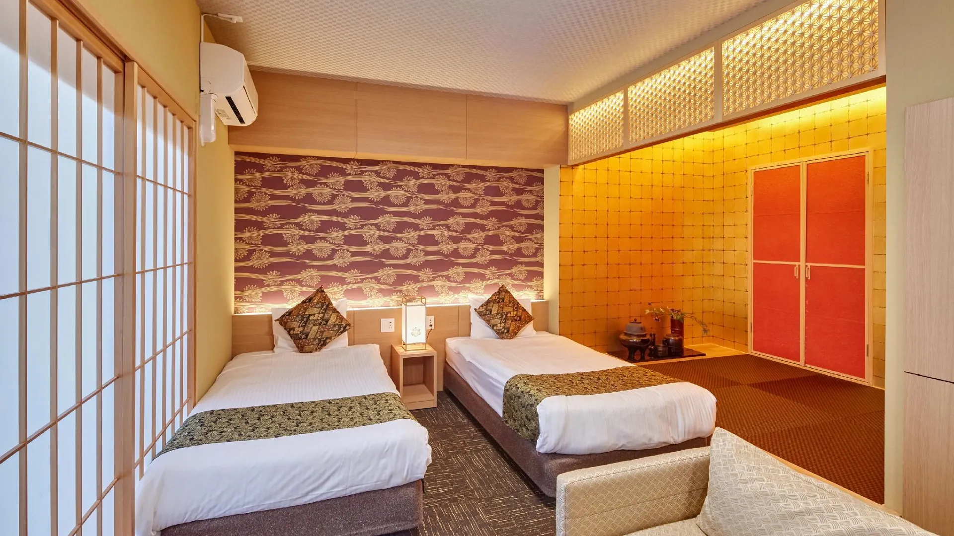 오사카 호텔 아마테라스 닛폰바시-히가시 3성급 호텔 스위트룸