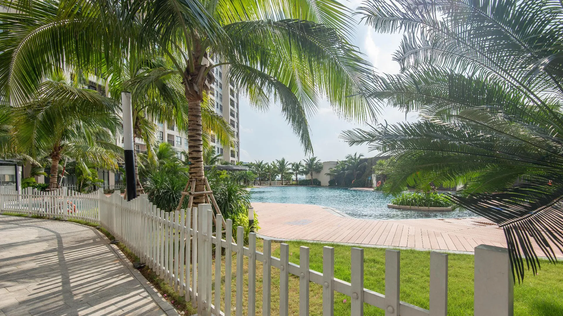 하노이 빈홈 디캐피탈 아파트먼트 5성급 호텔 외관