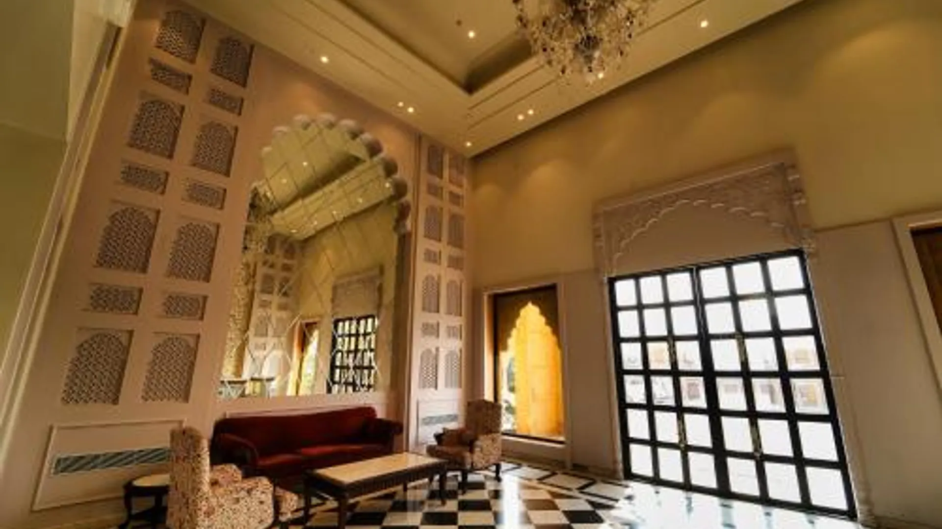 푸쉬카르 Sehdev Bagh 5성급 호텔 로비