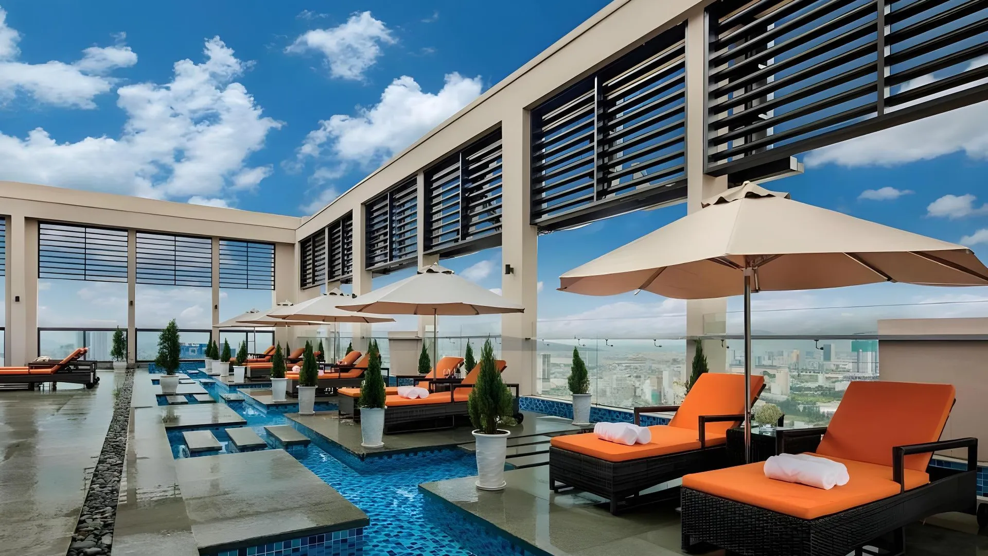 다낭 프억 미의 아파트먼트 (100m², 침실 2개, 프라이빗 욕실 2개) 5성급 게스트하우스 전망