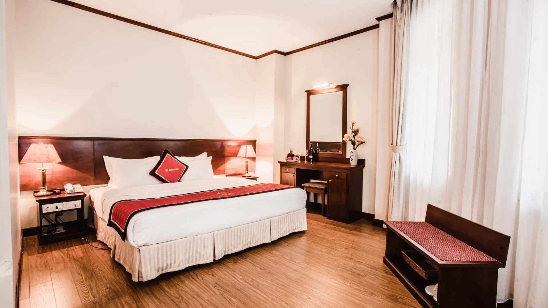 하노이 한벳 호텔 하노이 호텔 스위트룸