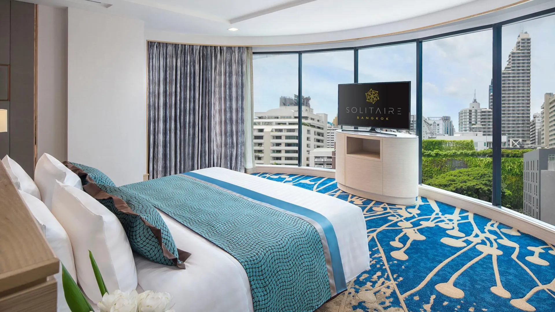 방콕 솔리테어 방콕 수쿰윗 11 4성급 호텔 스위트룸