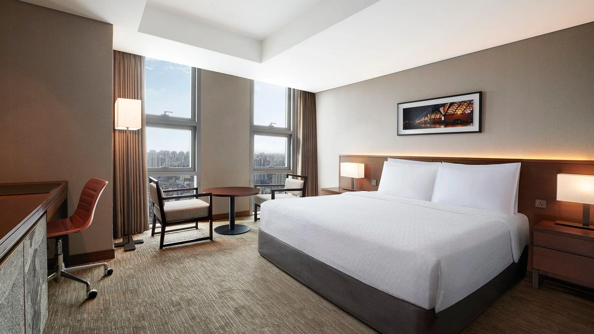 서울 포포인츠 바이 쉐라톤 조선 서울역 4성급 호텔 스위트룸