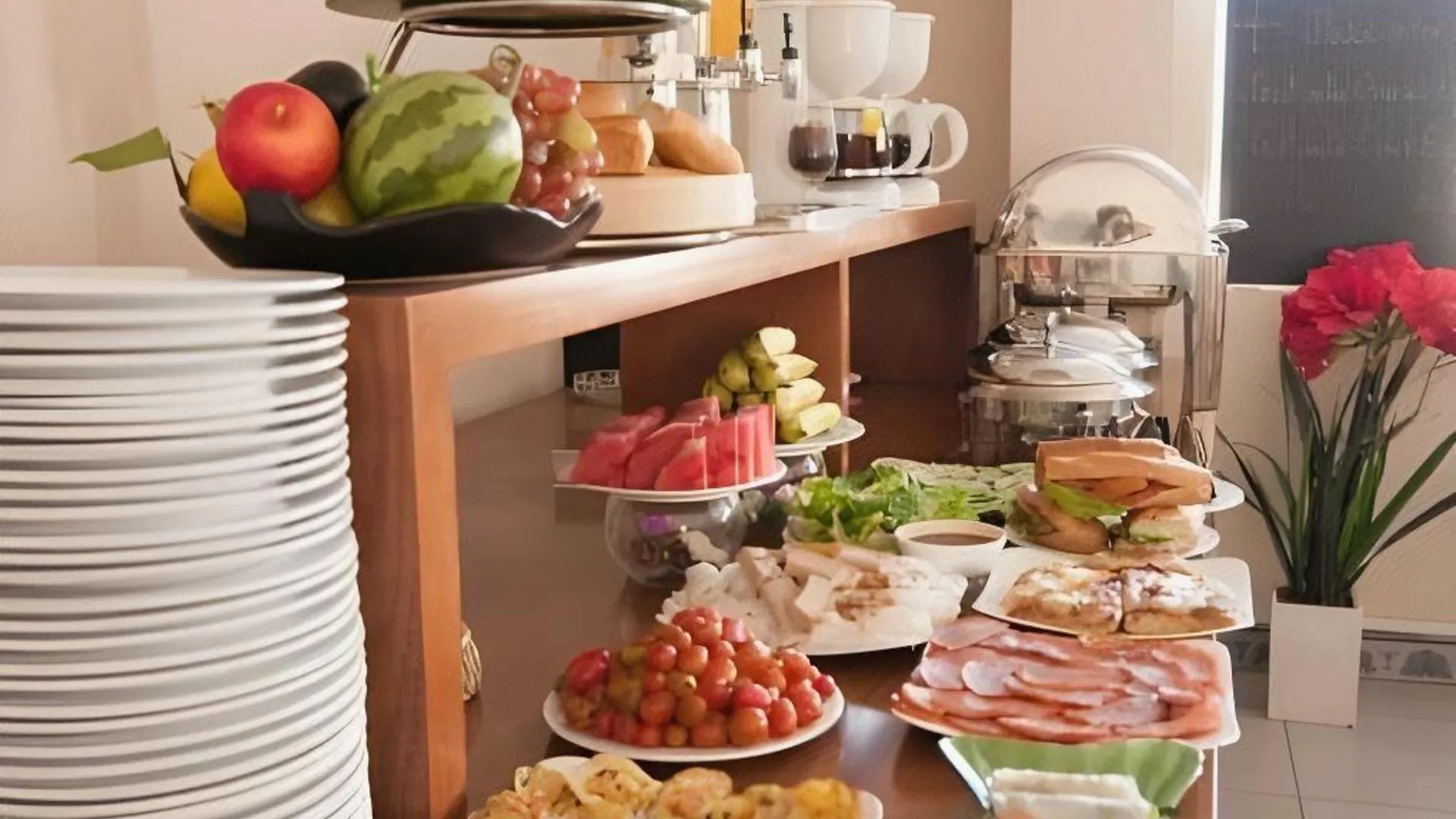 호치민 스프링 하우스 호텔 3성급 호텔 레스토랑