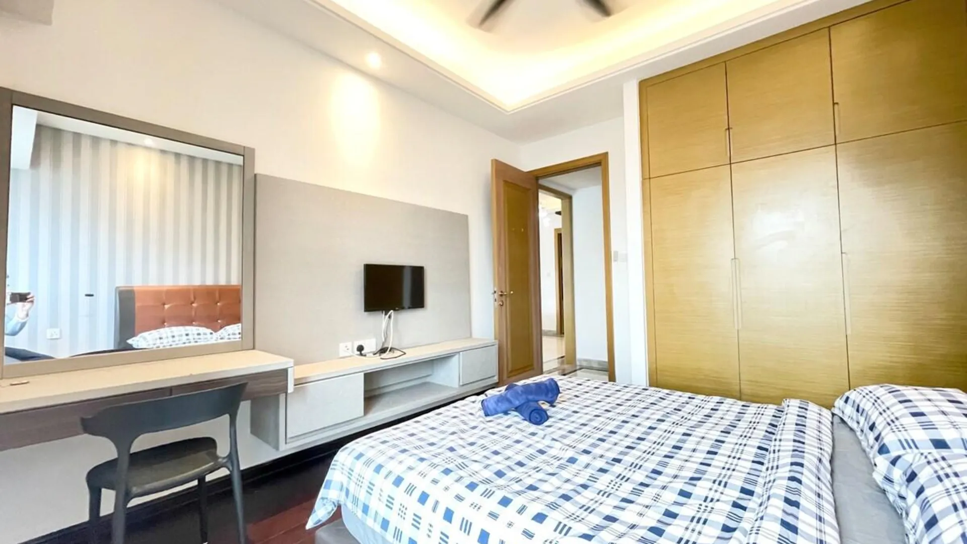 조호바루 / 조호르바루 조호바루의 아파트먼트 (140m², 침실 2개, 프라이빗 욕실 1개) 2성급 싱글룸 부대시설