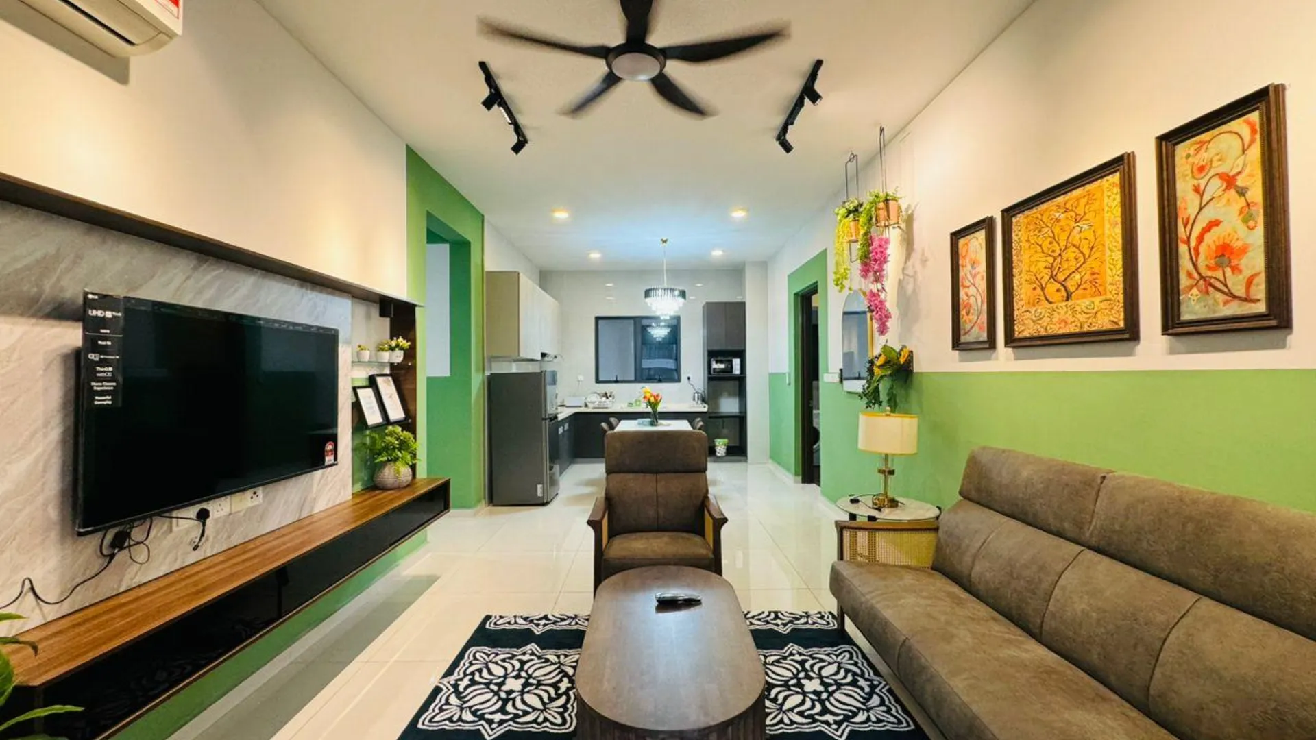 조호바루 / 조호르바루 당가베이의 아파트먼트 (1200m², 침실 3개, 프라이빗 욕실 3개) 3성급 싱글룸 스위트룸