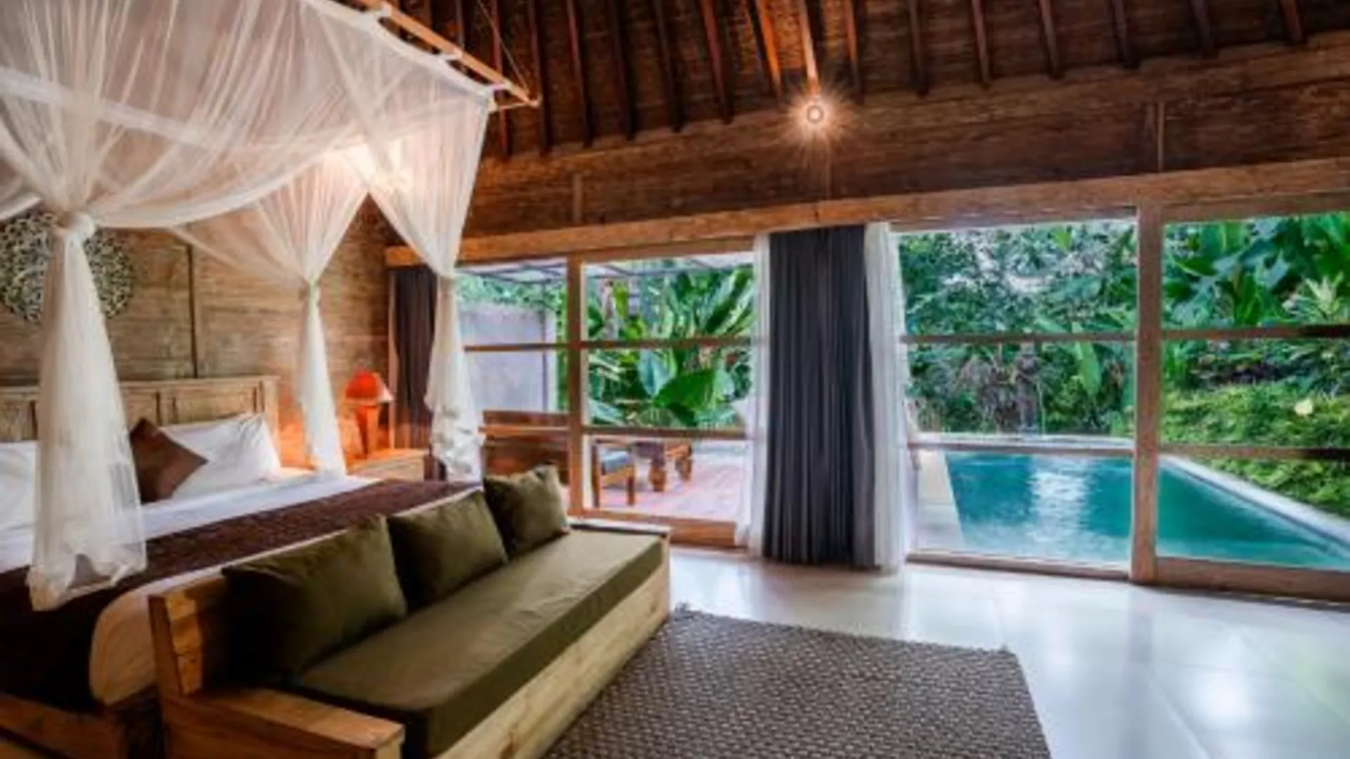 발리 비제 스위트 빌라 4성급 호텔 전망