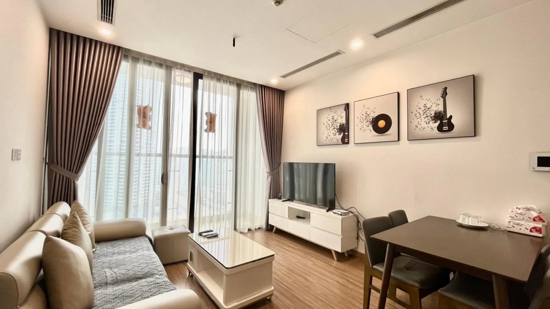 하노이 미딘의 아파트먼트 (150m², 침실 5개, 프라이빗 욕실 4개) 4성급 싱글룸 스위트룸